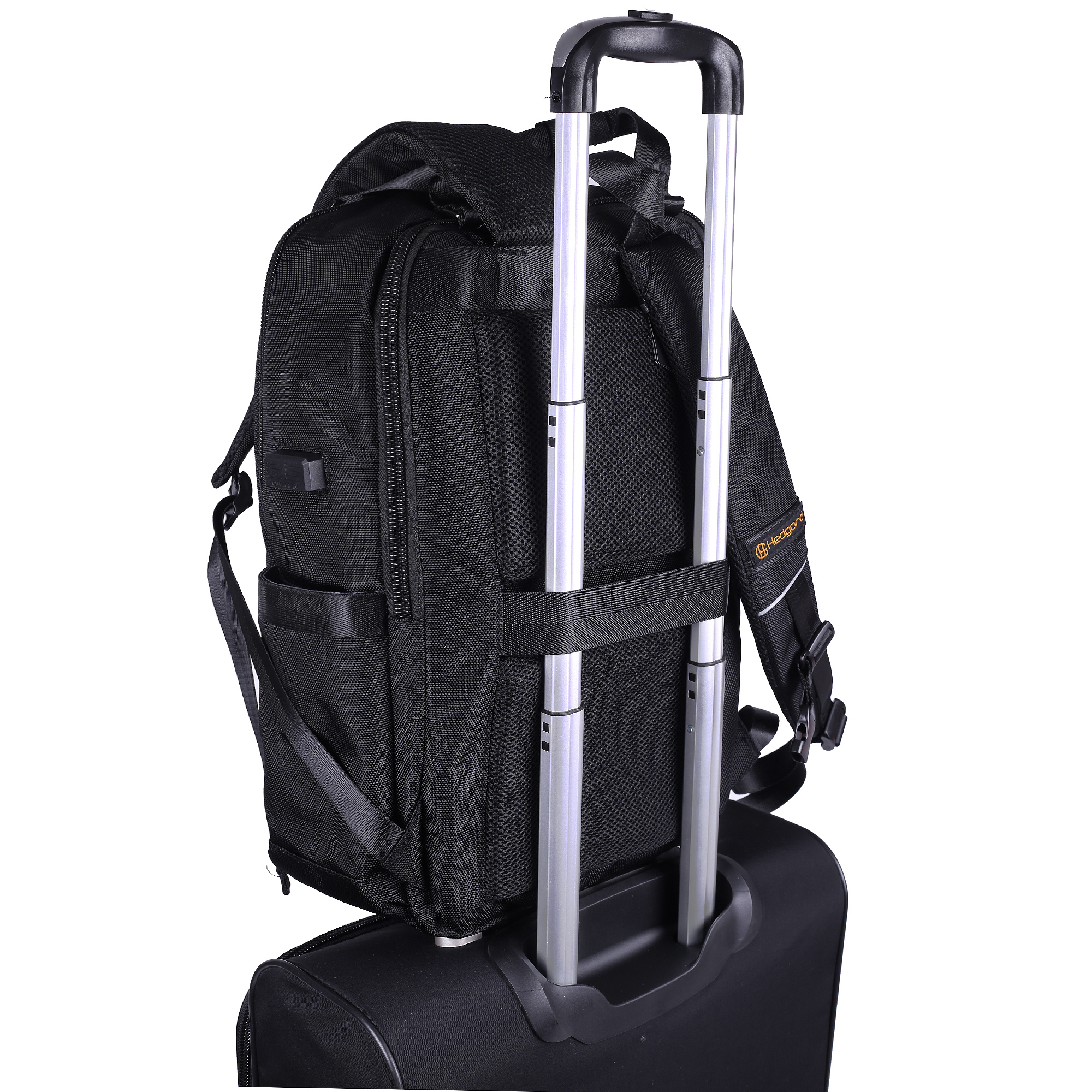 Мужской рюкзак с двумя ручками Hedgard 0560 Black, цвет: черный, купить в интернет-магазине Tasche.ru Мужской рюкзак с двумя ручками Hedgard 0560 Black, цвет: черный, купить в интернет-магазине Tasche.ru