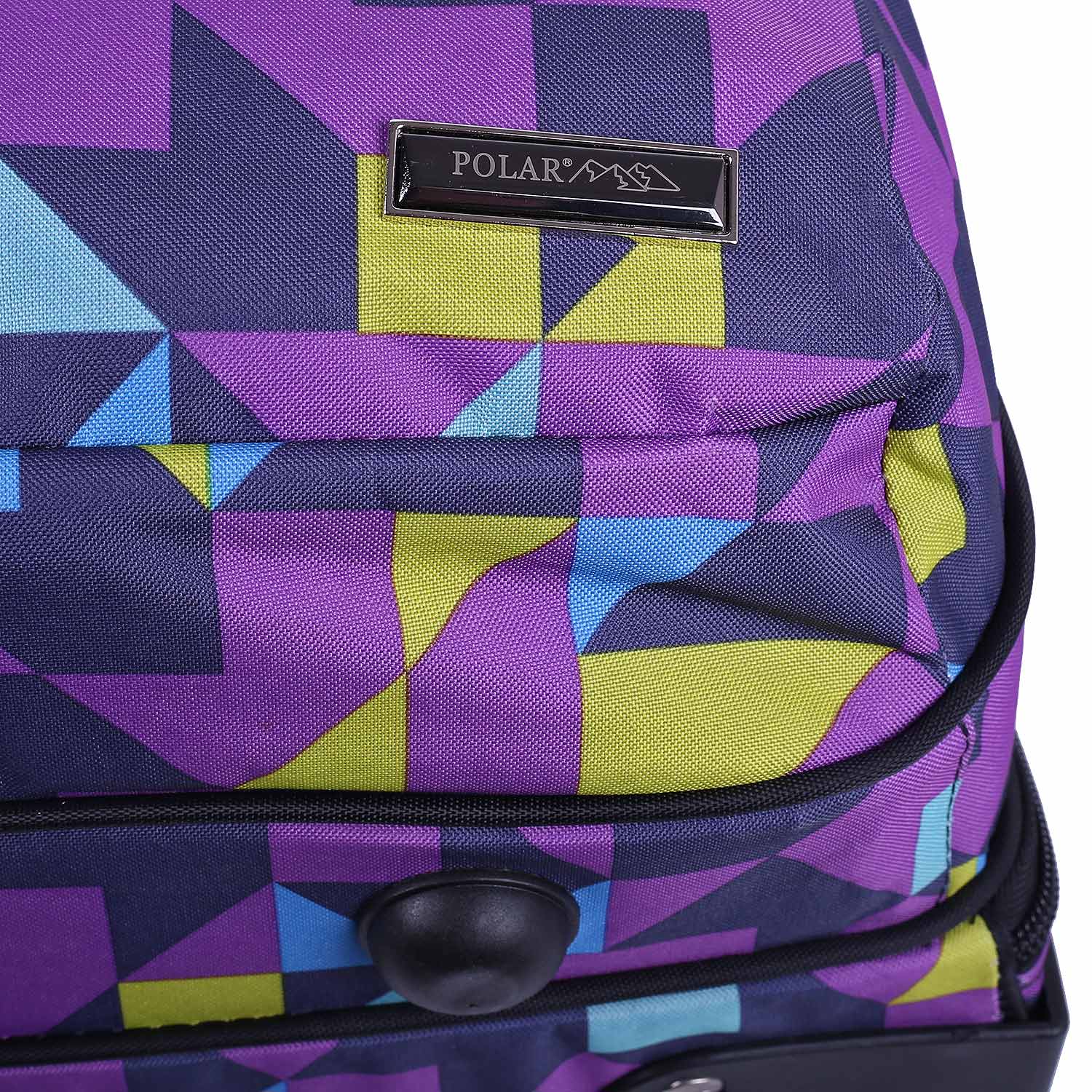 Чемодан на колесах для ручной клади POLAR П7094 "Калейдоскоп"