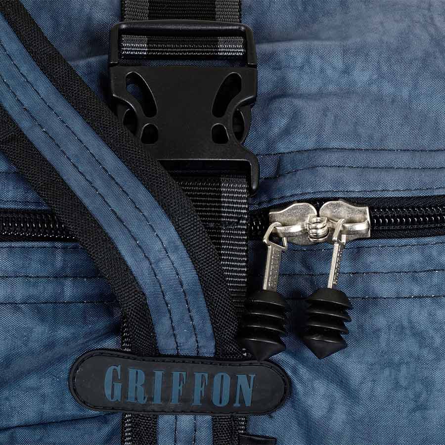 Сумка туристическая, большая Griffon Г304.2 Blue