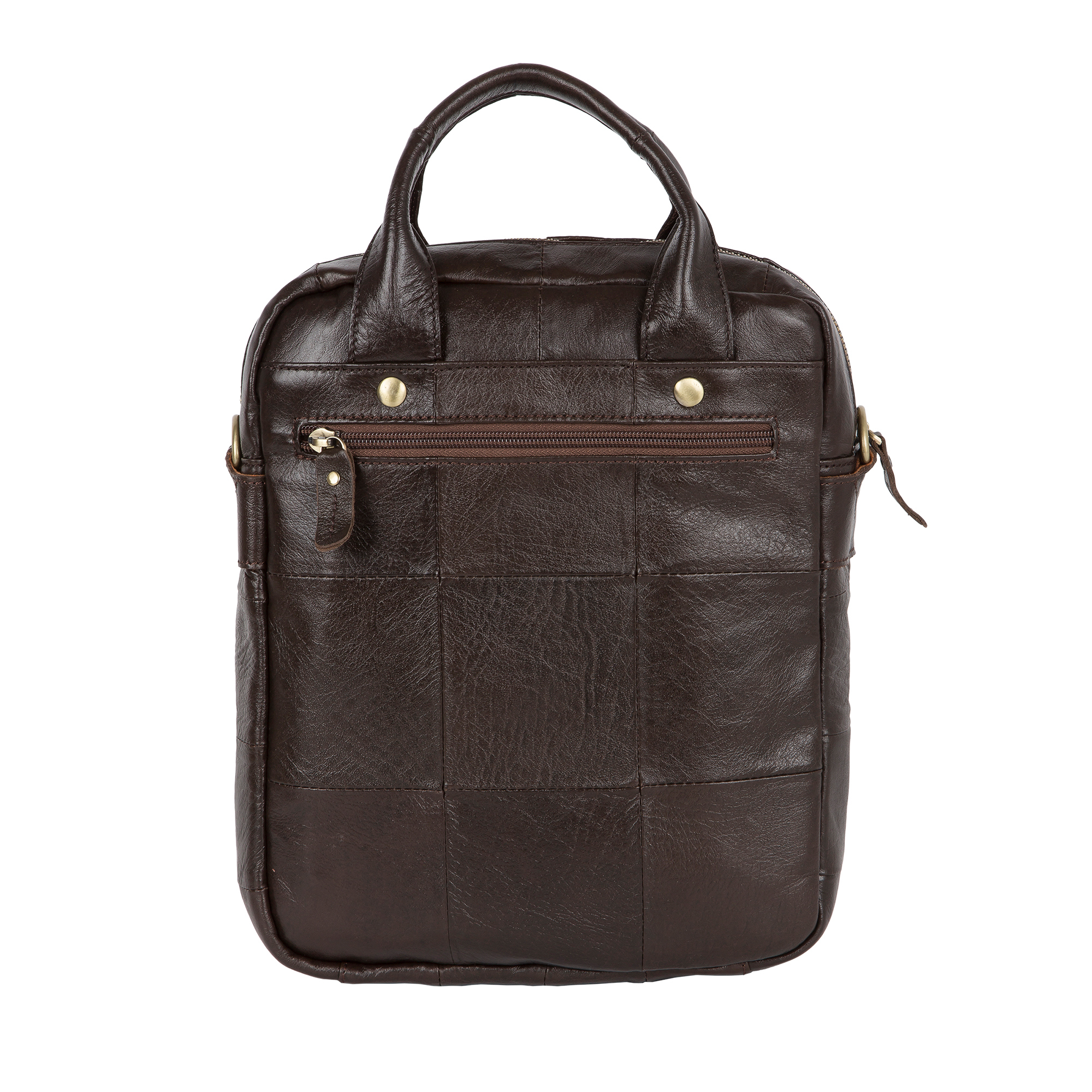 Мужская кожаная сумка POLA 0168 Coffee