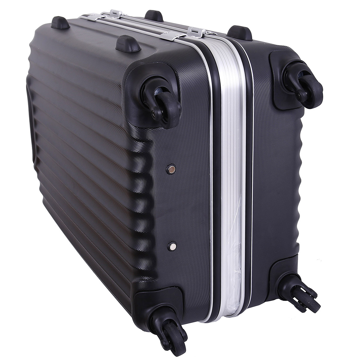 Чемодан-кейс, средний POLAR Р1145-25 Black