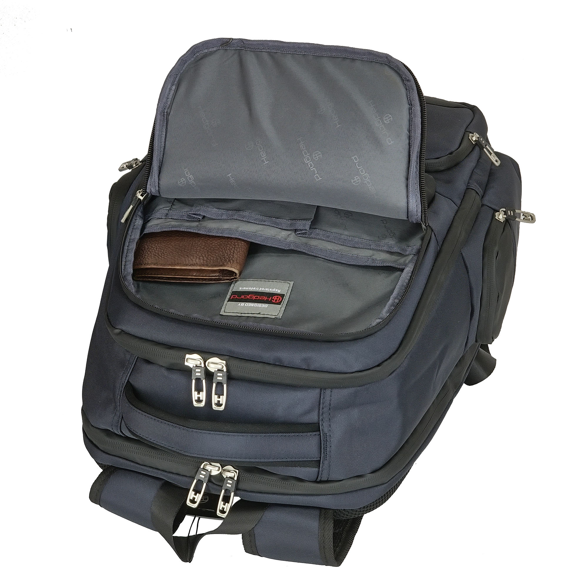 Городской рюкзак с тремя отделениями  Hedgard 0011 Blue