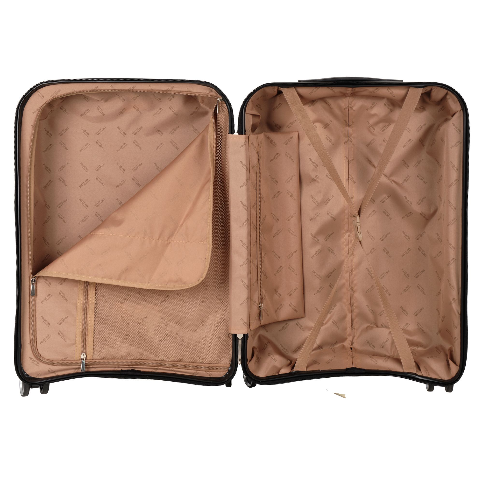 Чемодан среднего размера POLAR РР823-24" Beige