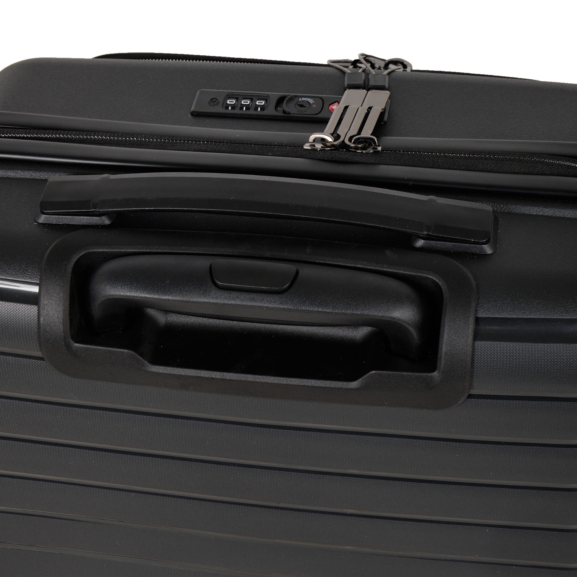 Чемодан для ручной клади POLAR Р0007-20" Black