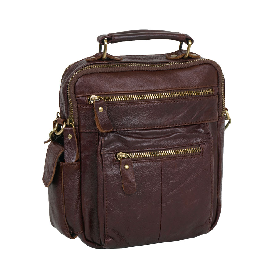 Мужская автовизитка POLA 5141 Brown