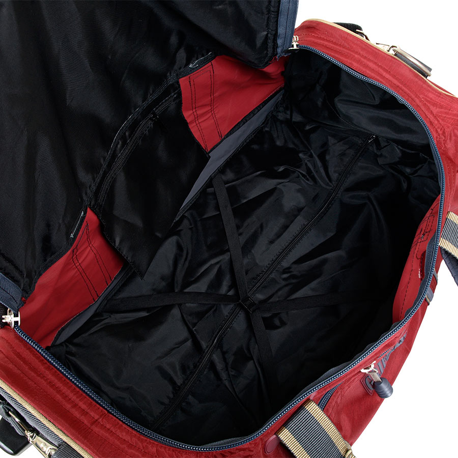 Сумка для путешествий, средняя Griffon Г304.1 Bordo