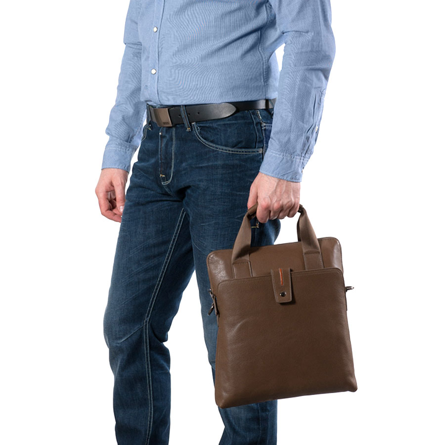 Сумка мужская вертикальная POLA 8816-2Beige