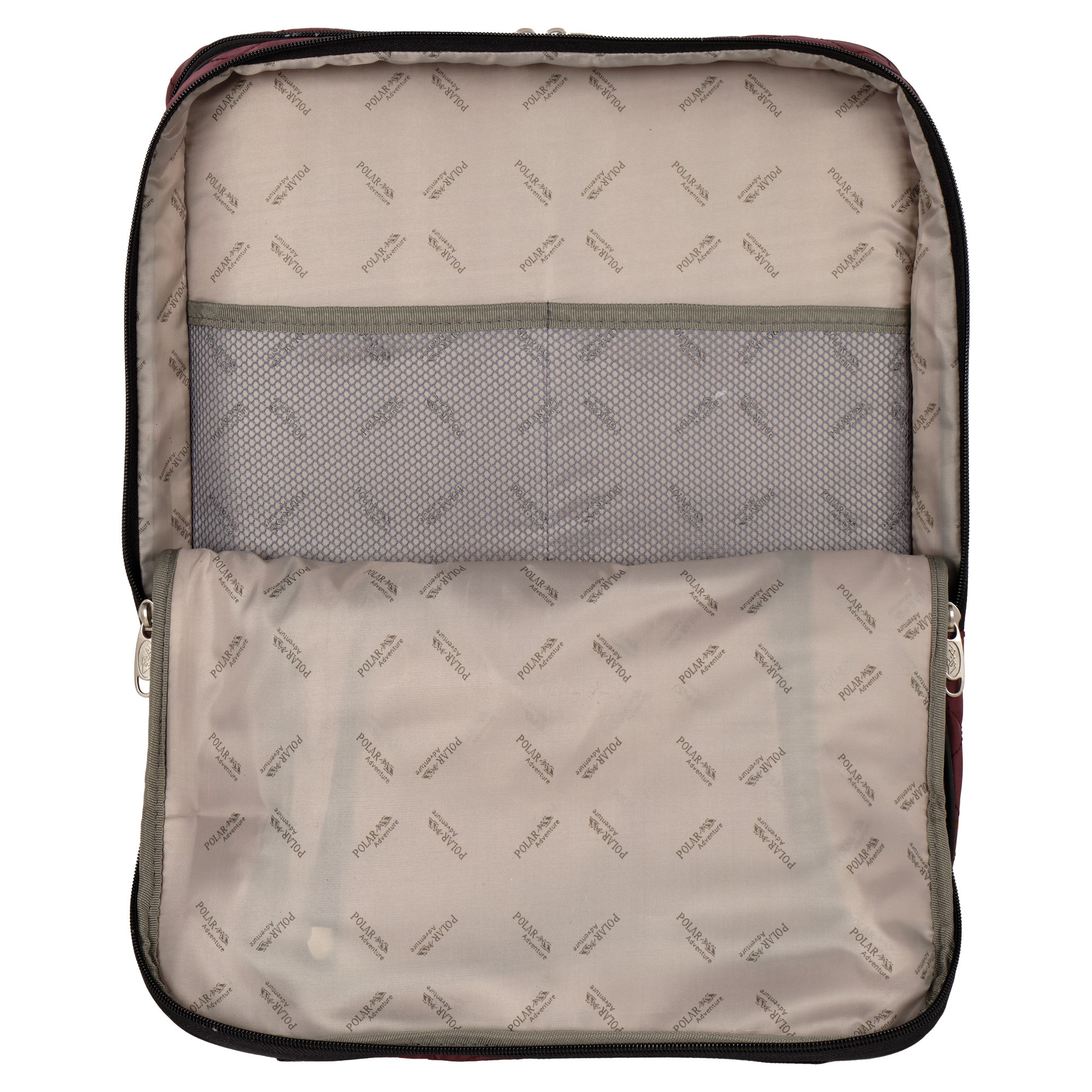 Сумка на колесах для ручной клади POLAR 7058 Grey