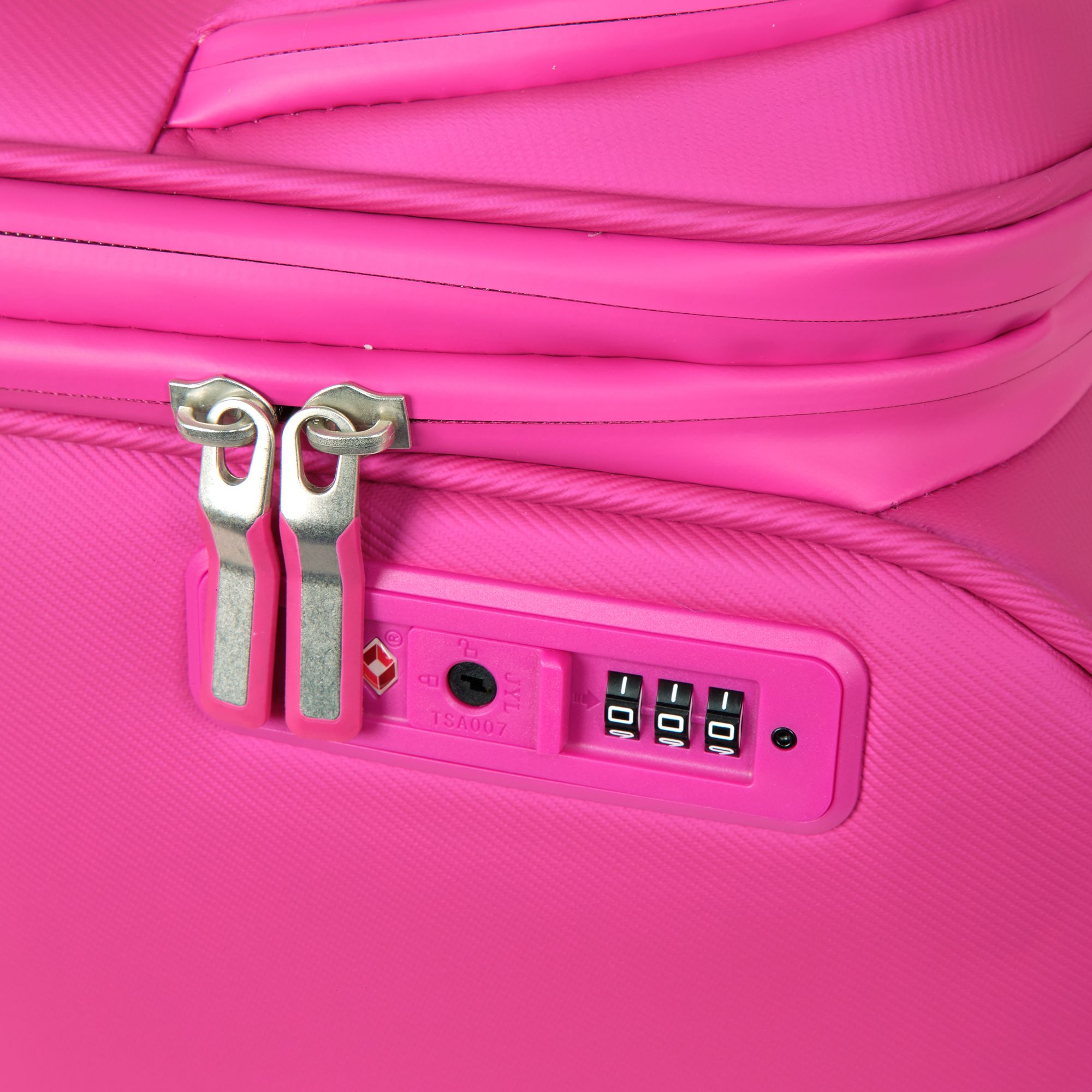 Чемодан среднего размера POLAR РР2319-24" Black