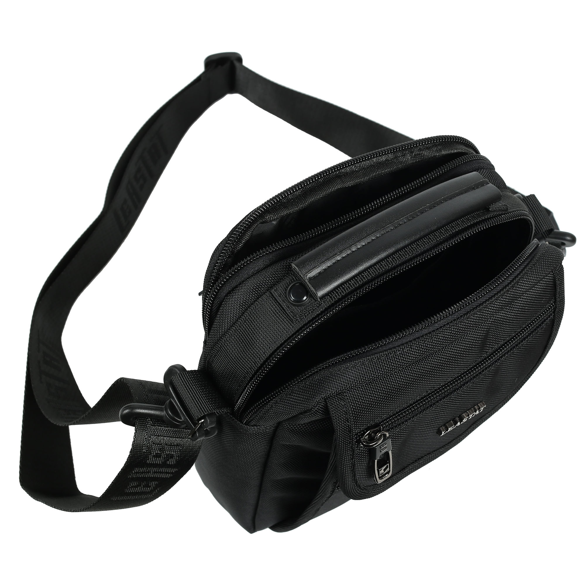 Мужская сумка через плечо LEASTAT 6806 Black