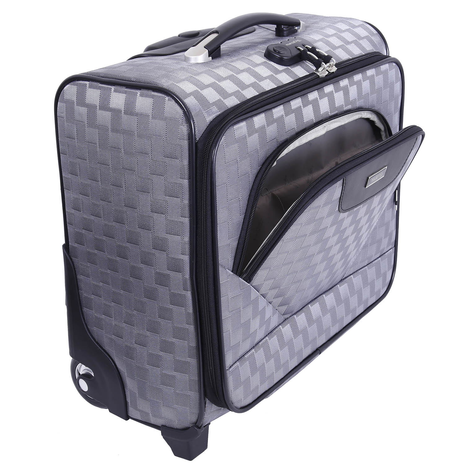 Кейс-пилот на 2х колесах POLAR П7097 Grey