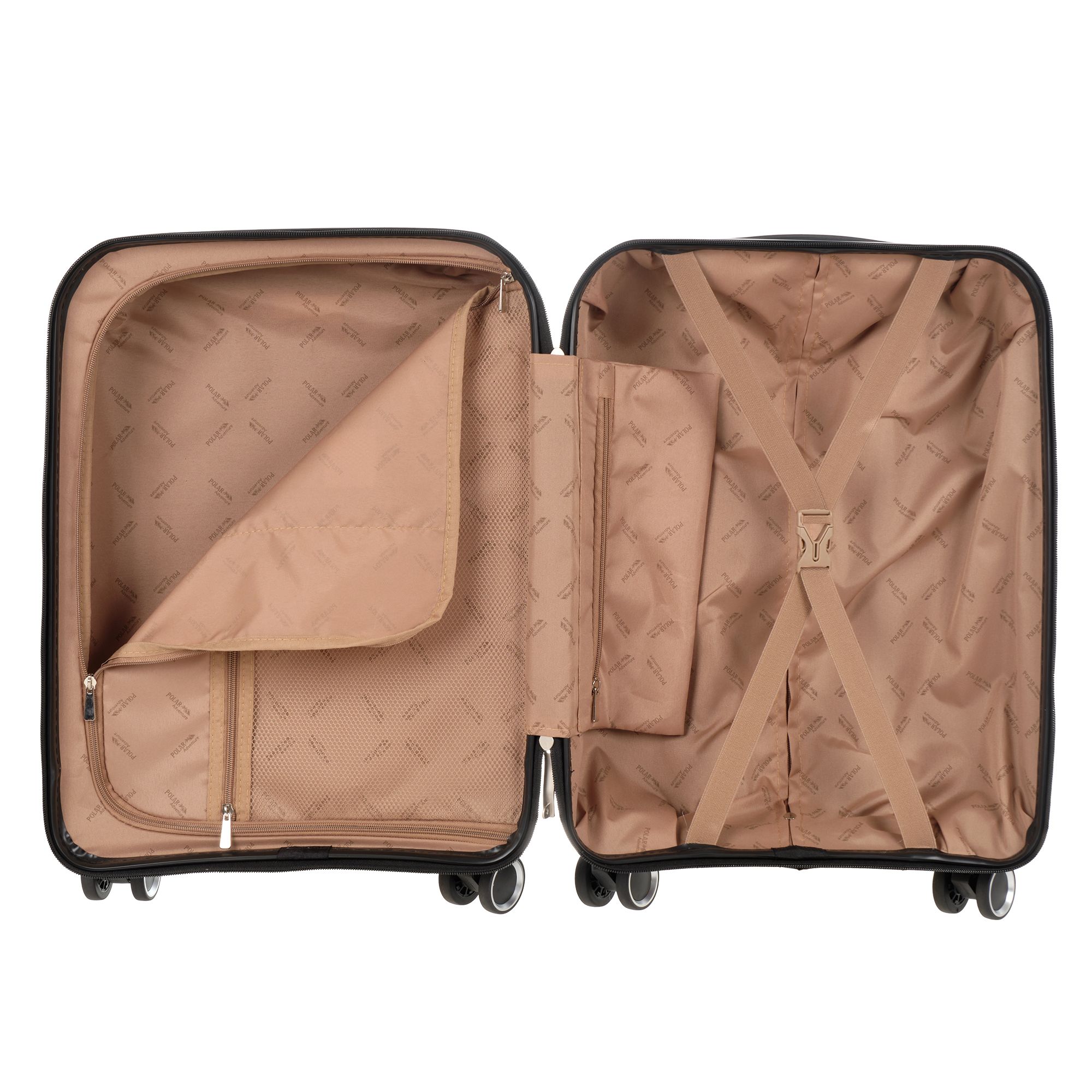 Чемодан для ручной клади POLAR РР823-20" Beige