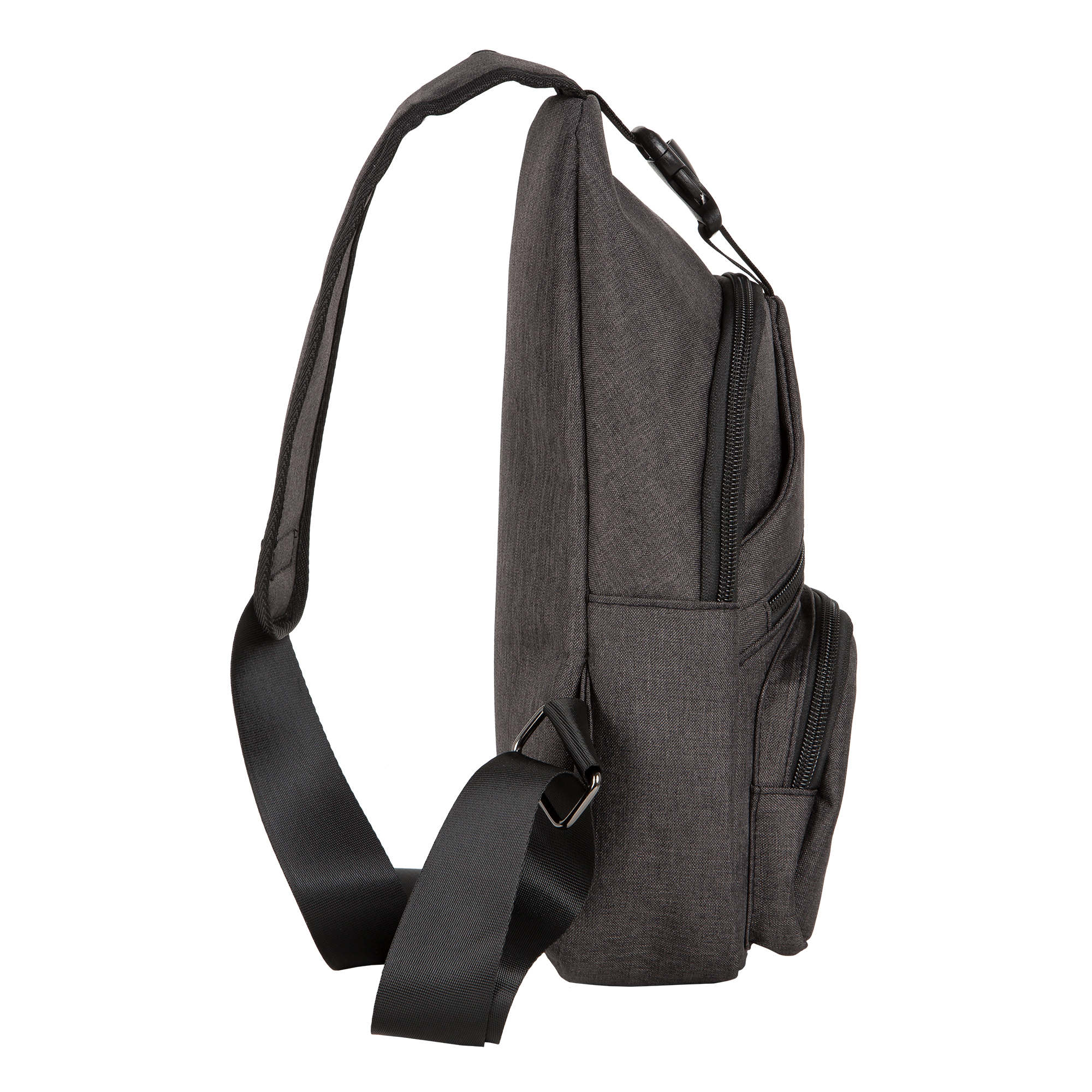 Однолямочный рюкзак POLAR П0140 Black