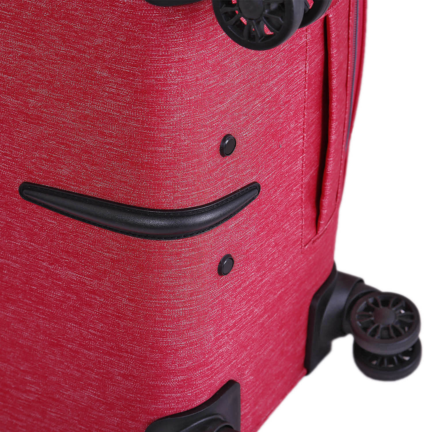 Суперлегкий чемодан среднего размера POLAR Р18А13-23" Red