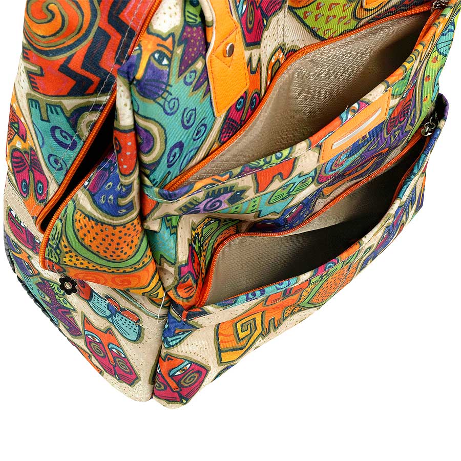 Сумка  на колесах Griffon Г 1216 "Кошки" 