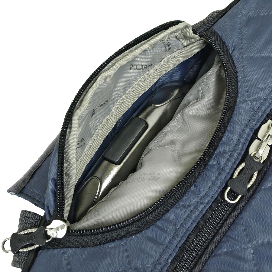 Сумка на колесах для ручной клади POLAR 7058 Grey