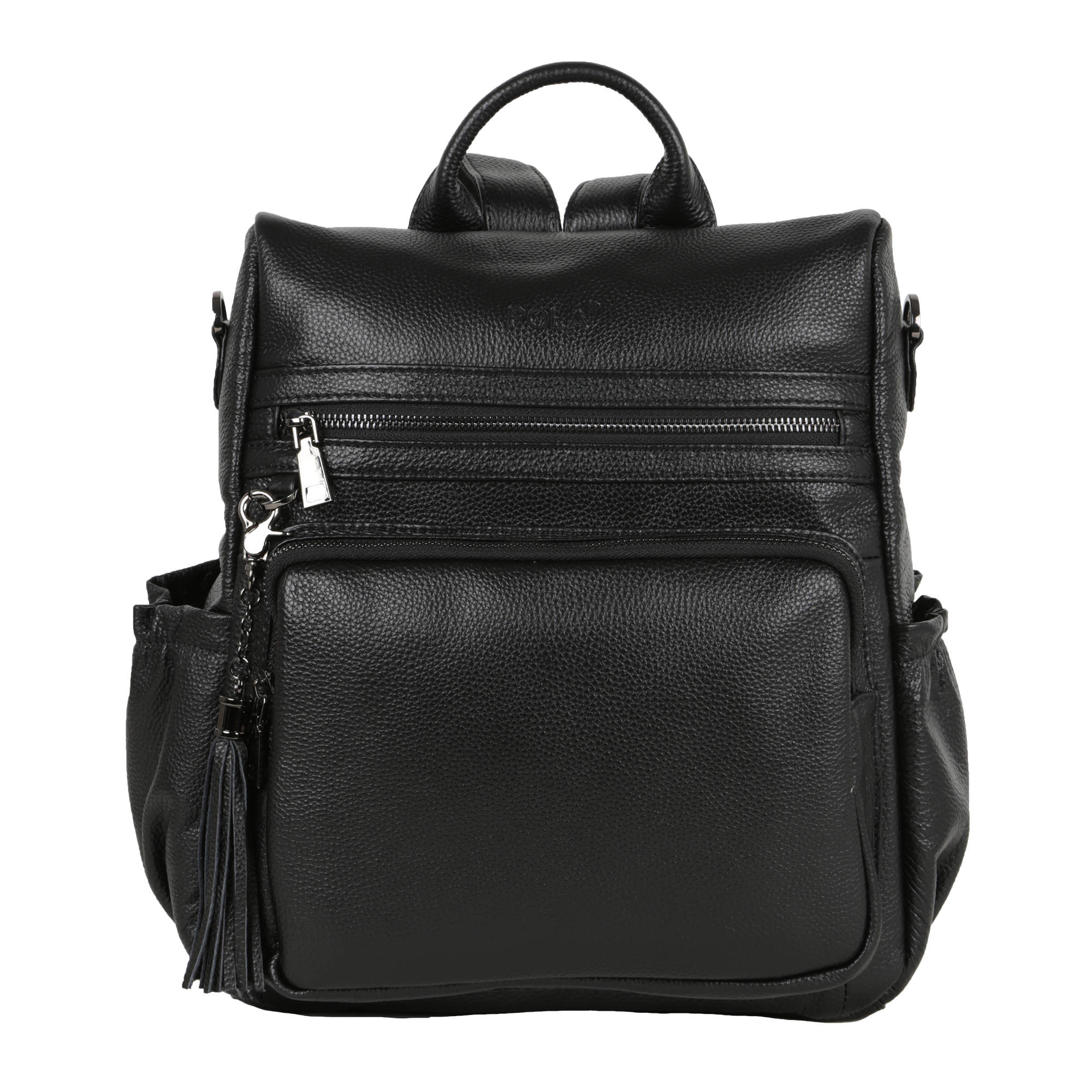 Женский кожаный рюкзак POLA 0908 Black