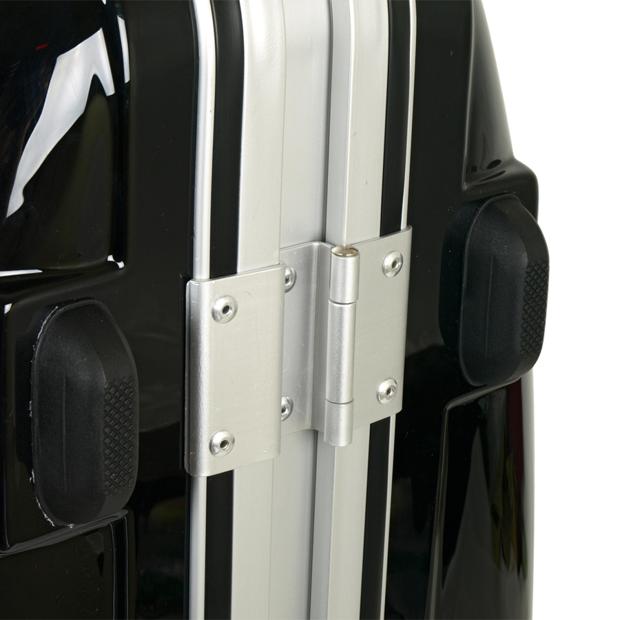 Чемодан-кейс на защелках POLAR P1123-20" Black