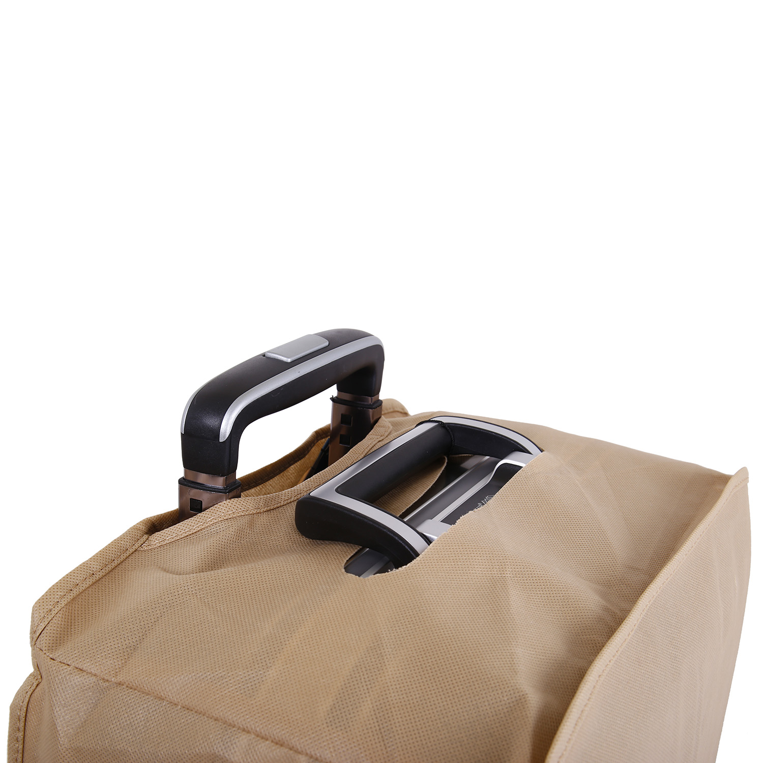 Кейс на колесах, малый, с защелками POLAR Р1155-20 Grey