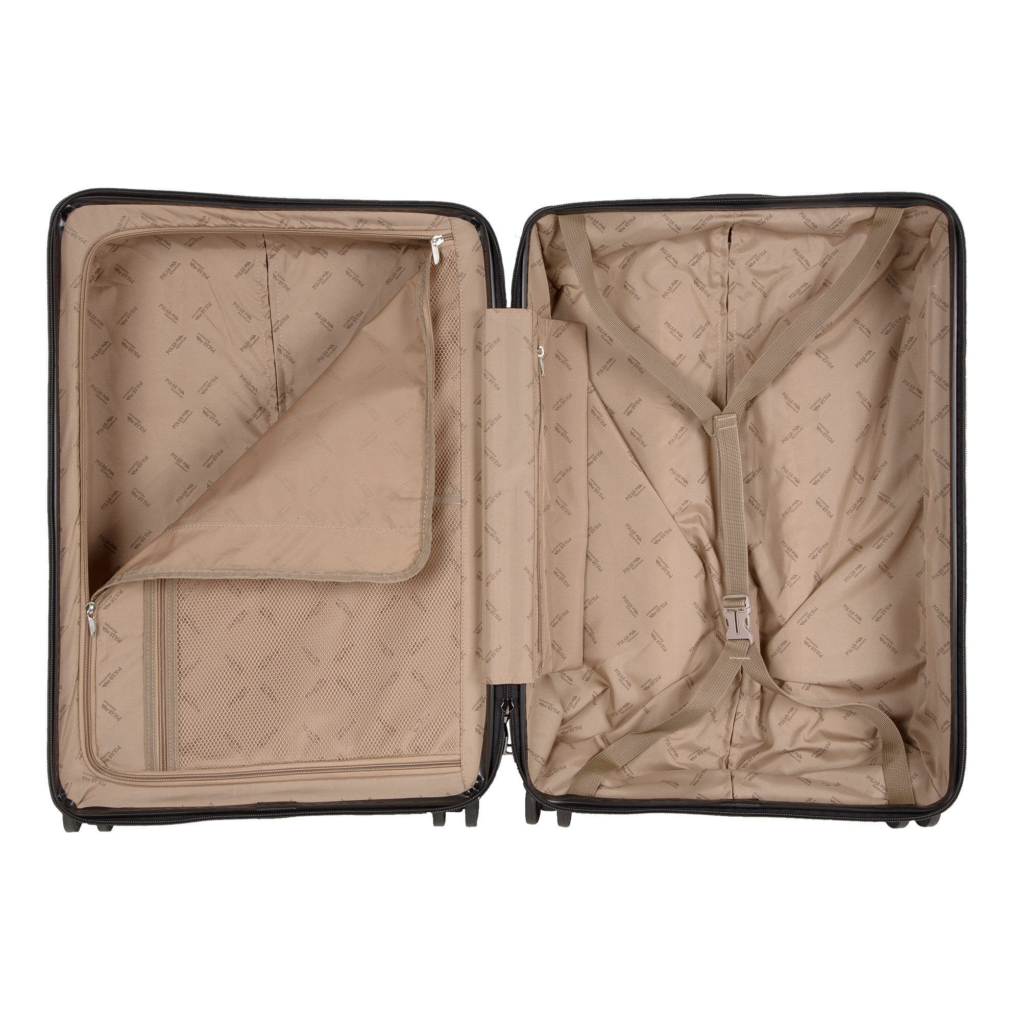 Чемодан средний POLAR Р1254-24" Black