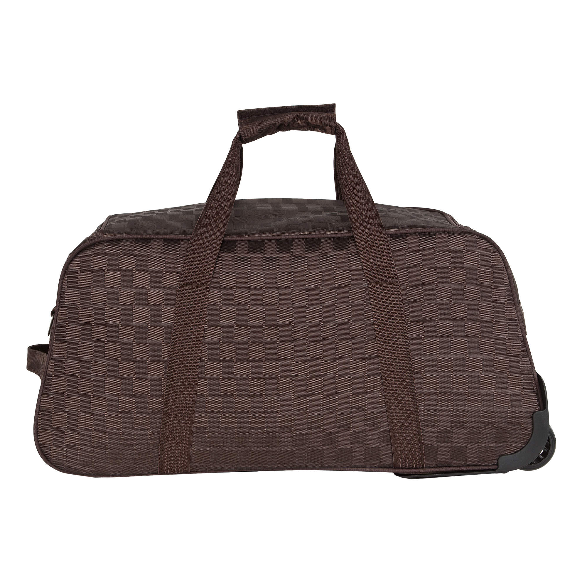 Дорожная сумка на колесах POLAR П7114 Brown