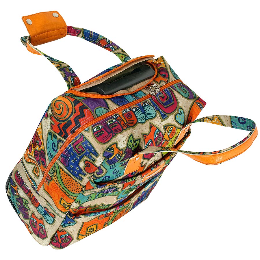 Сумка  на колесах Griffon Г 1216 "Кошки" 