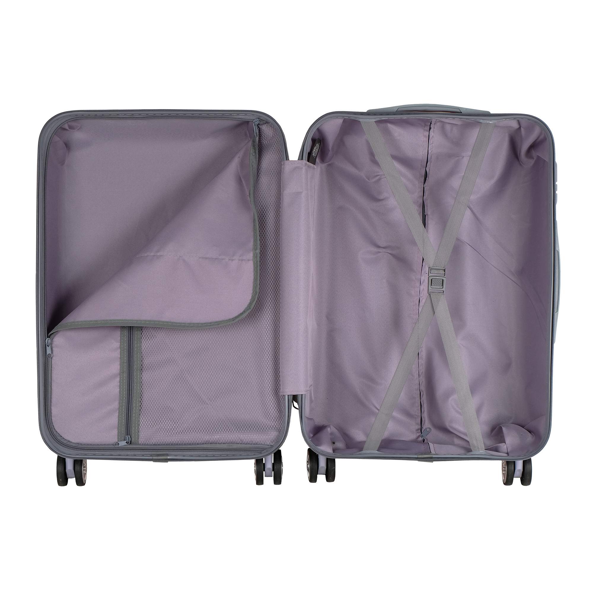 Чемодан средний POLAR РА056-23 Purple