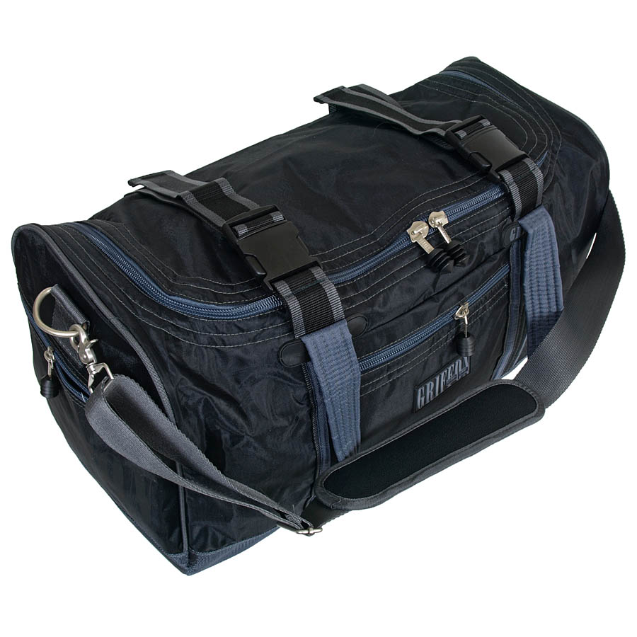 Сумка спортивная средняя Griffon Г250 Black