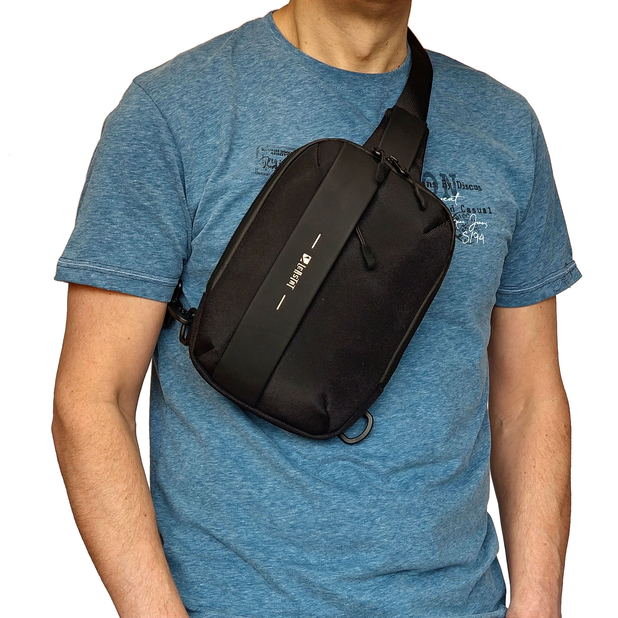 Сумка через плечо LEASTAT 3002 Black