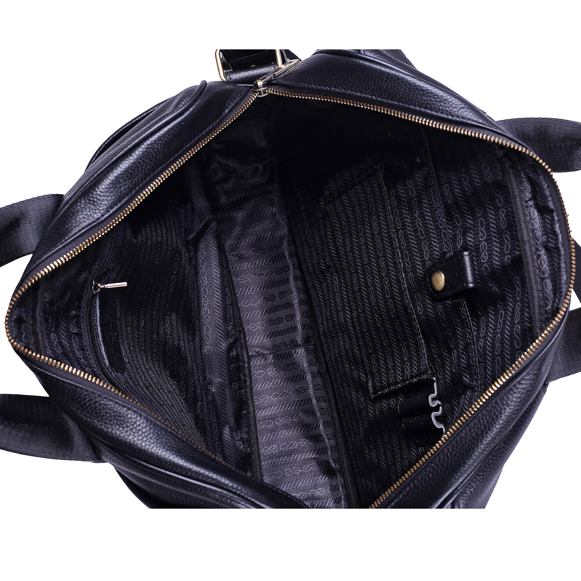 Мужская кожаная сумка POLA 5151 Black