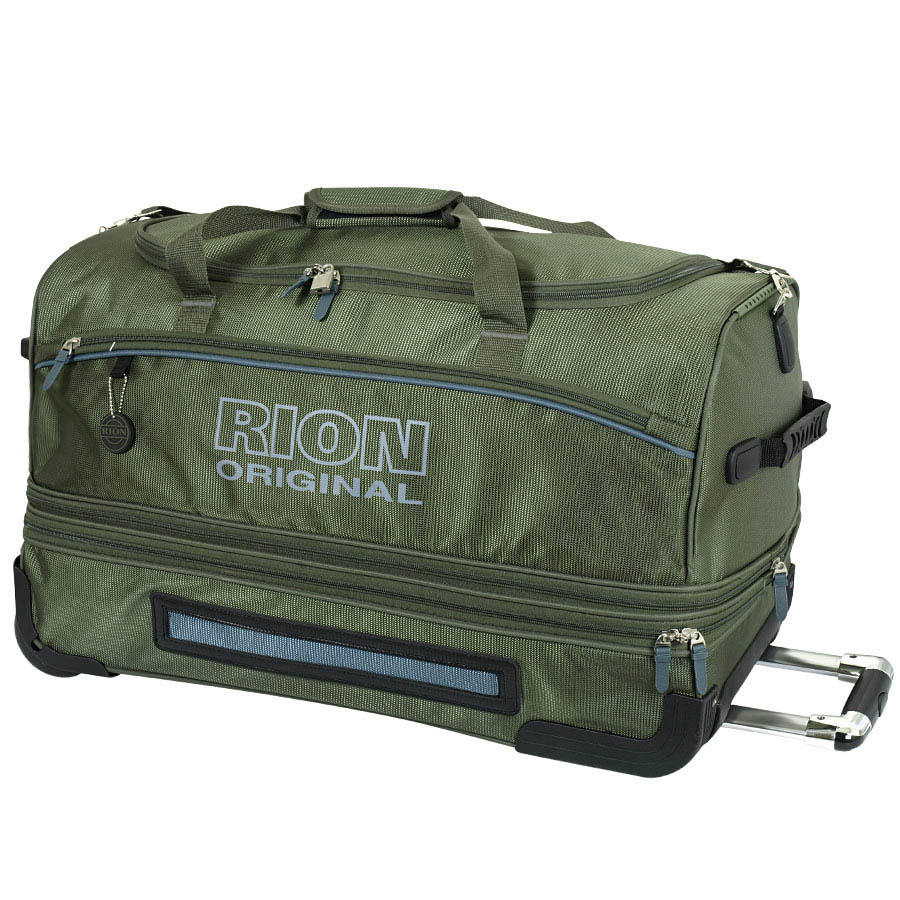 Сумка на колесах, трансформер RION+ А147 Green