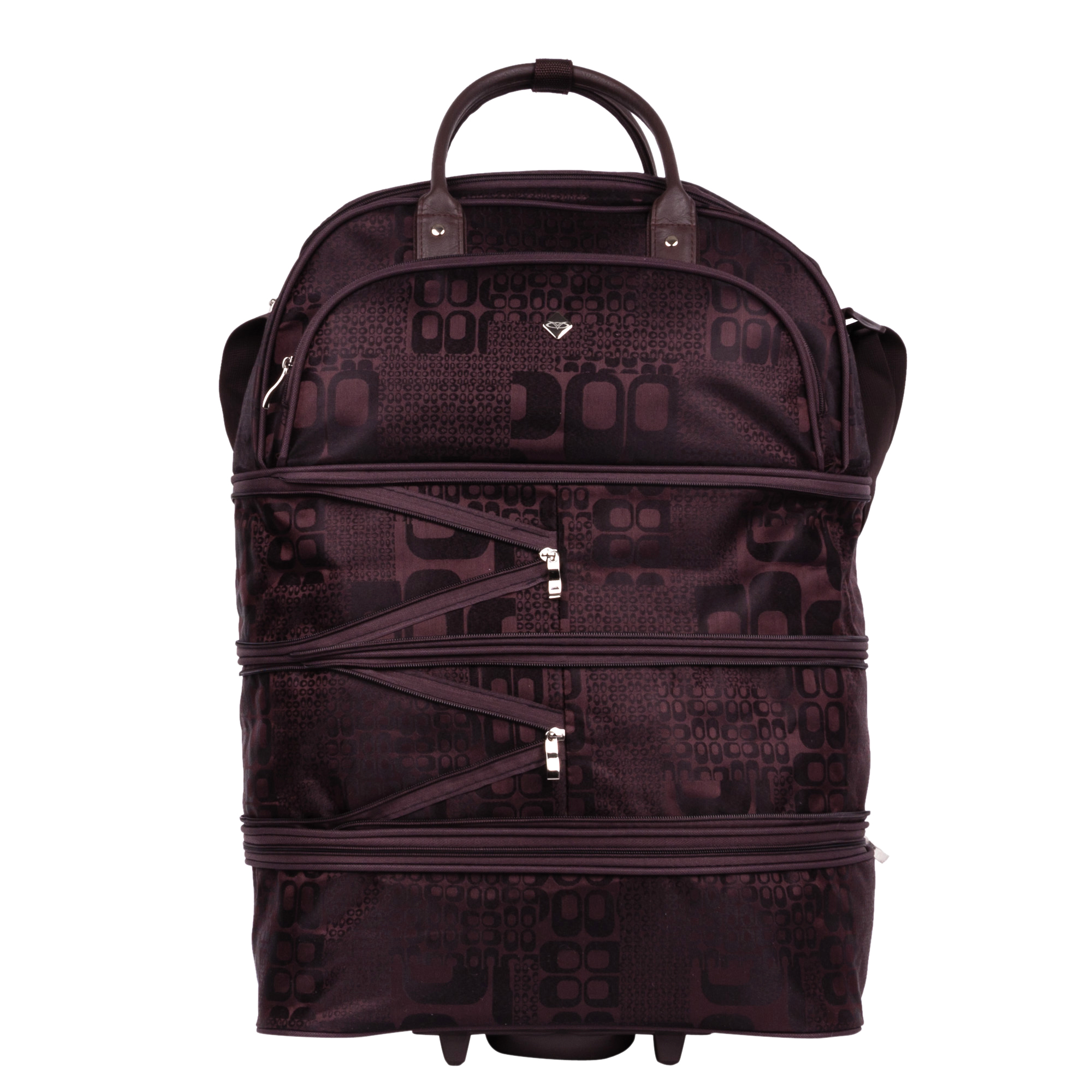 Раздвижная сумка на 2х колесах  530.2