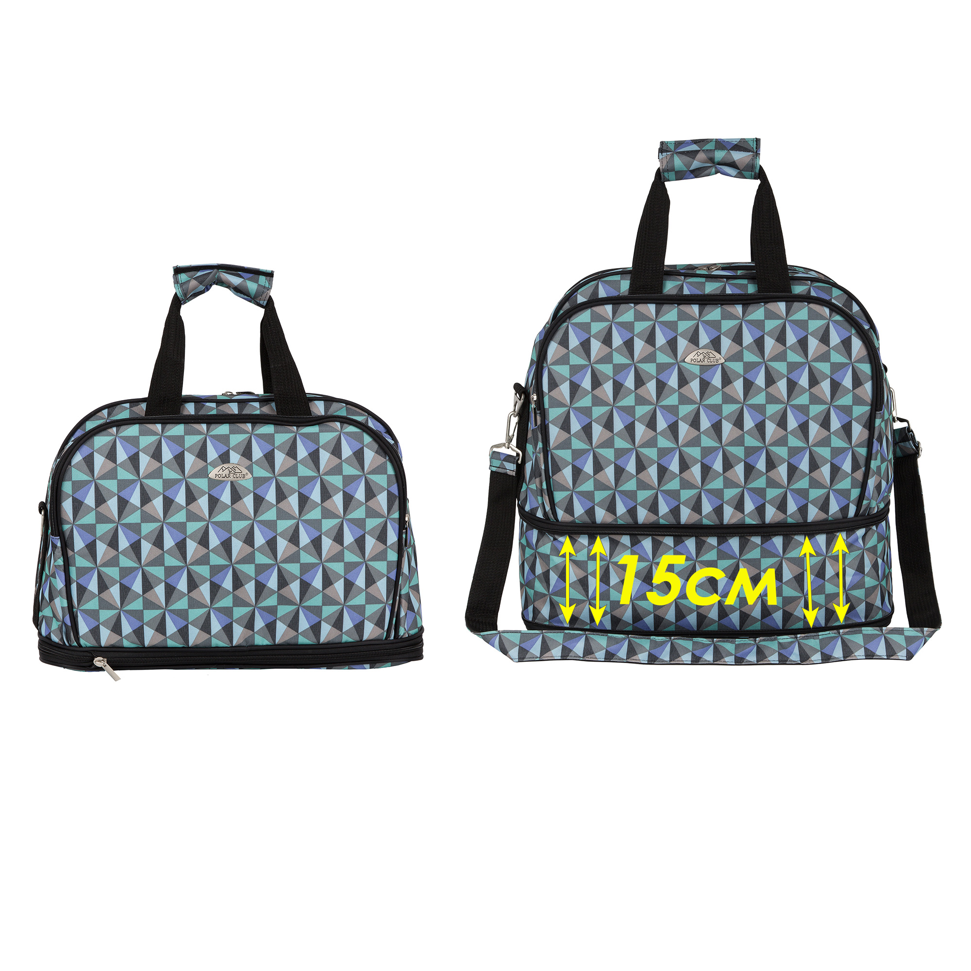 Раздвижная сумка POLAR П7092 Зеленый