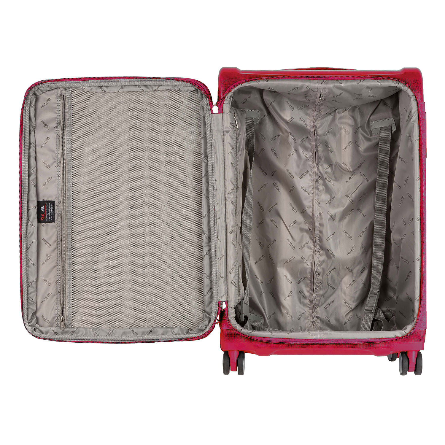 Чемодан средний POLAR Р1930-24 Red