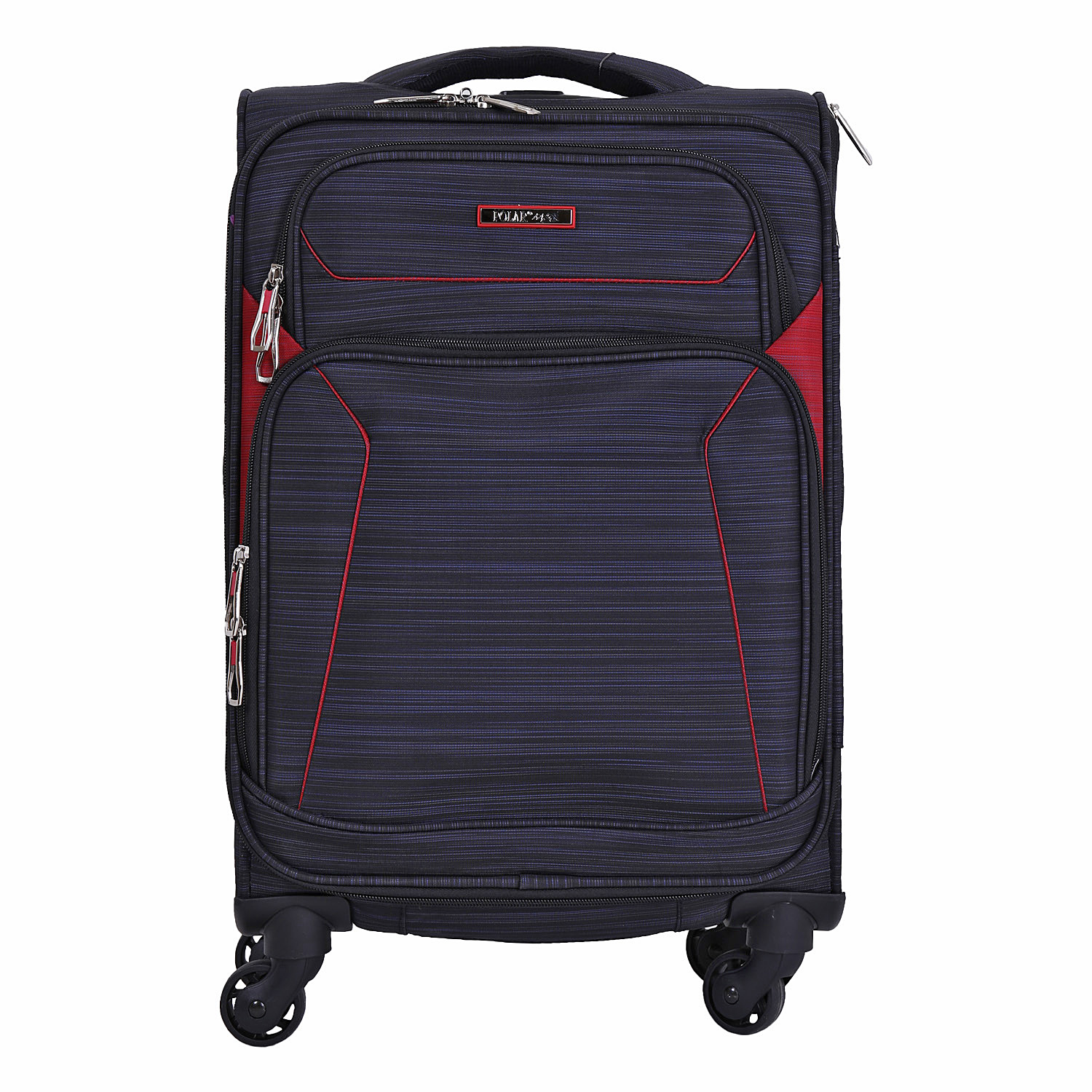 Чемодан на 4х колесах POLAR Р18А01-19" Black