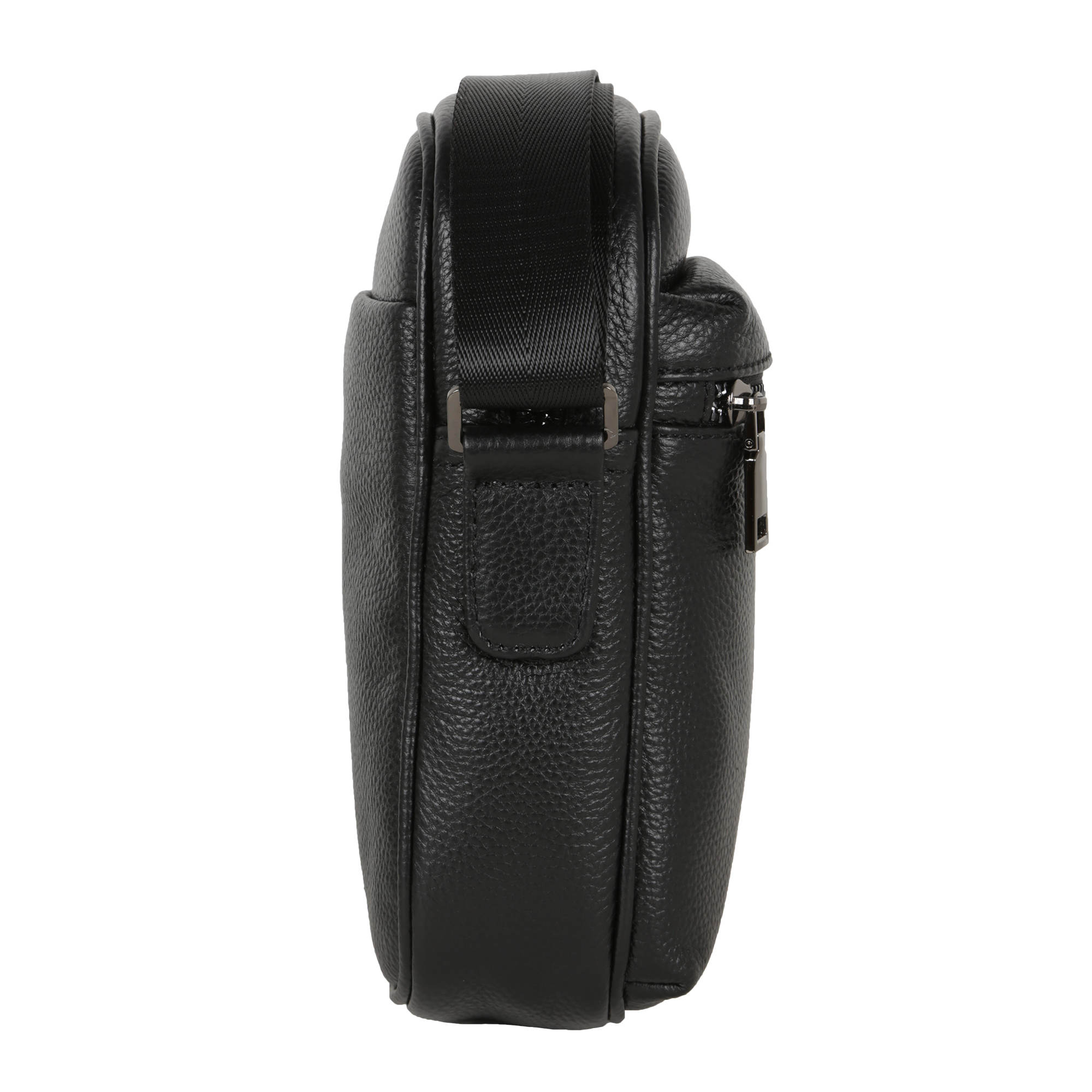 Мужская кожаная сумка POLAR 0703 Black