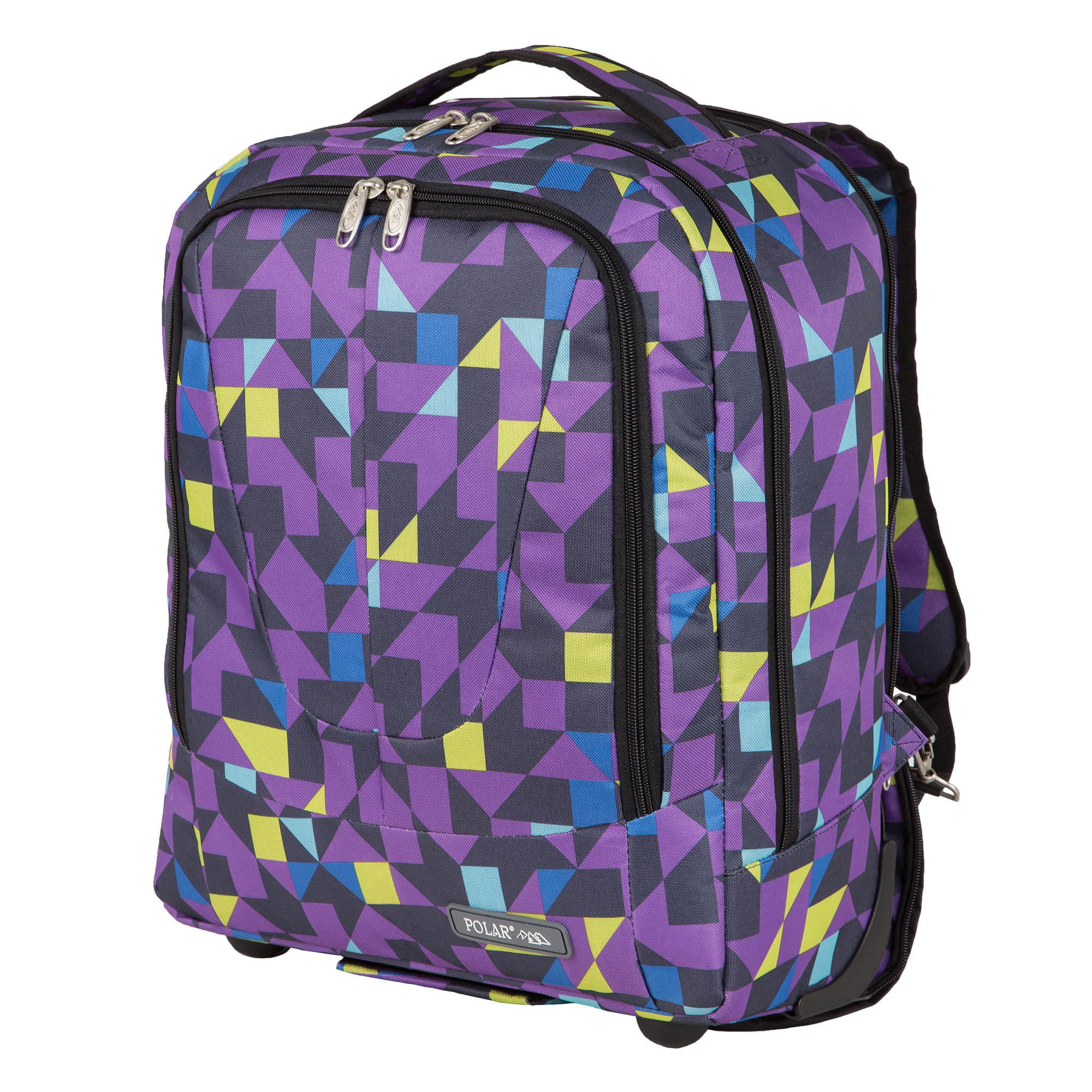 Чемодан-рюкзак на колесах POLAR П7111 "Париж"