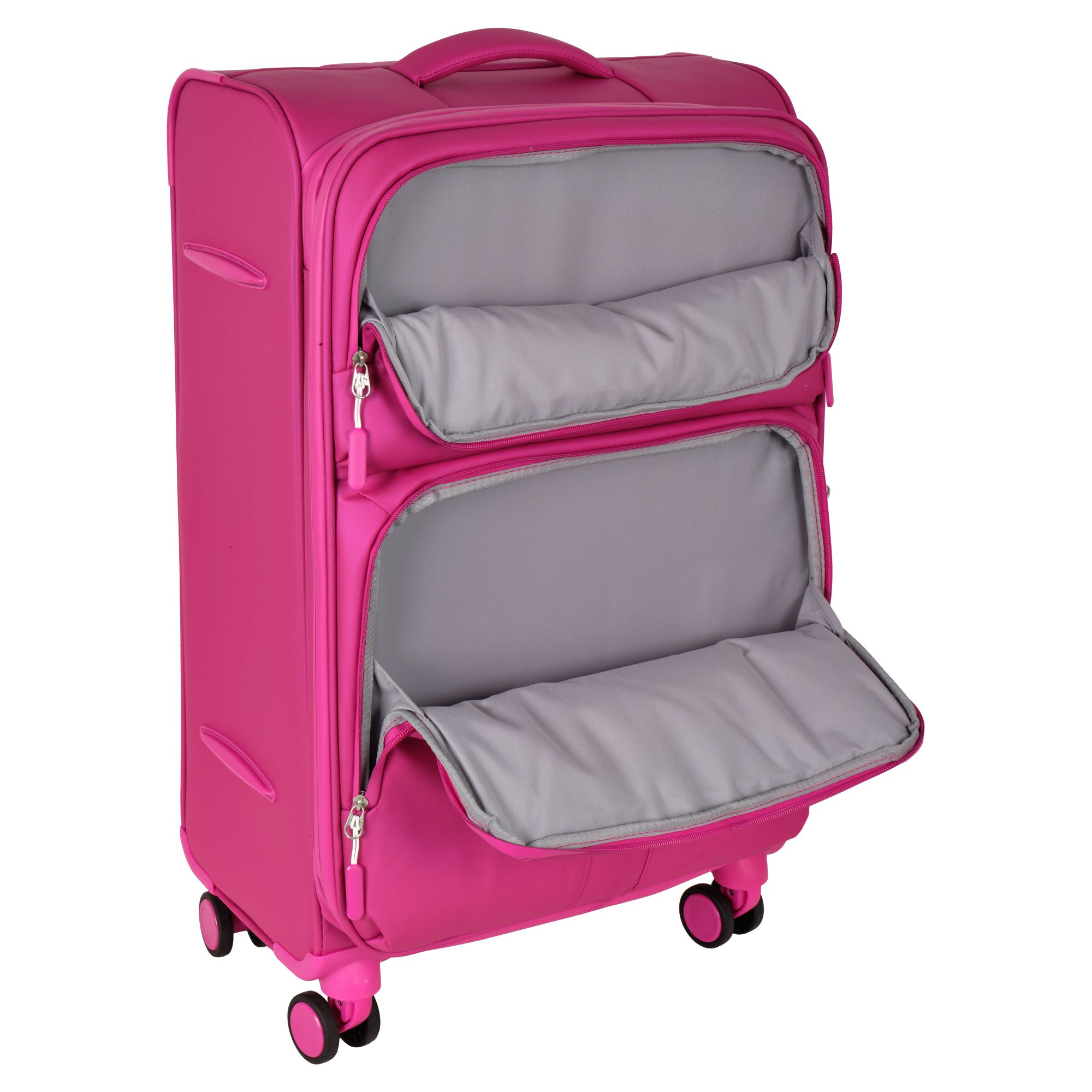 Чемодан среднего размера POLAR РР2319-24" Blue