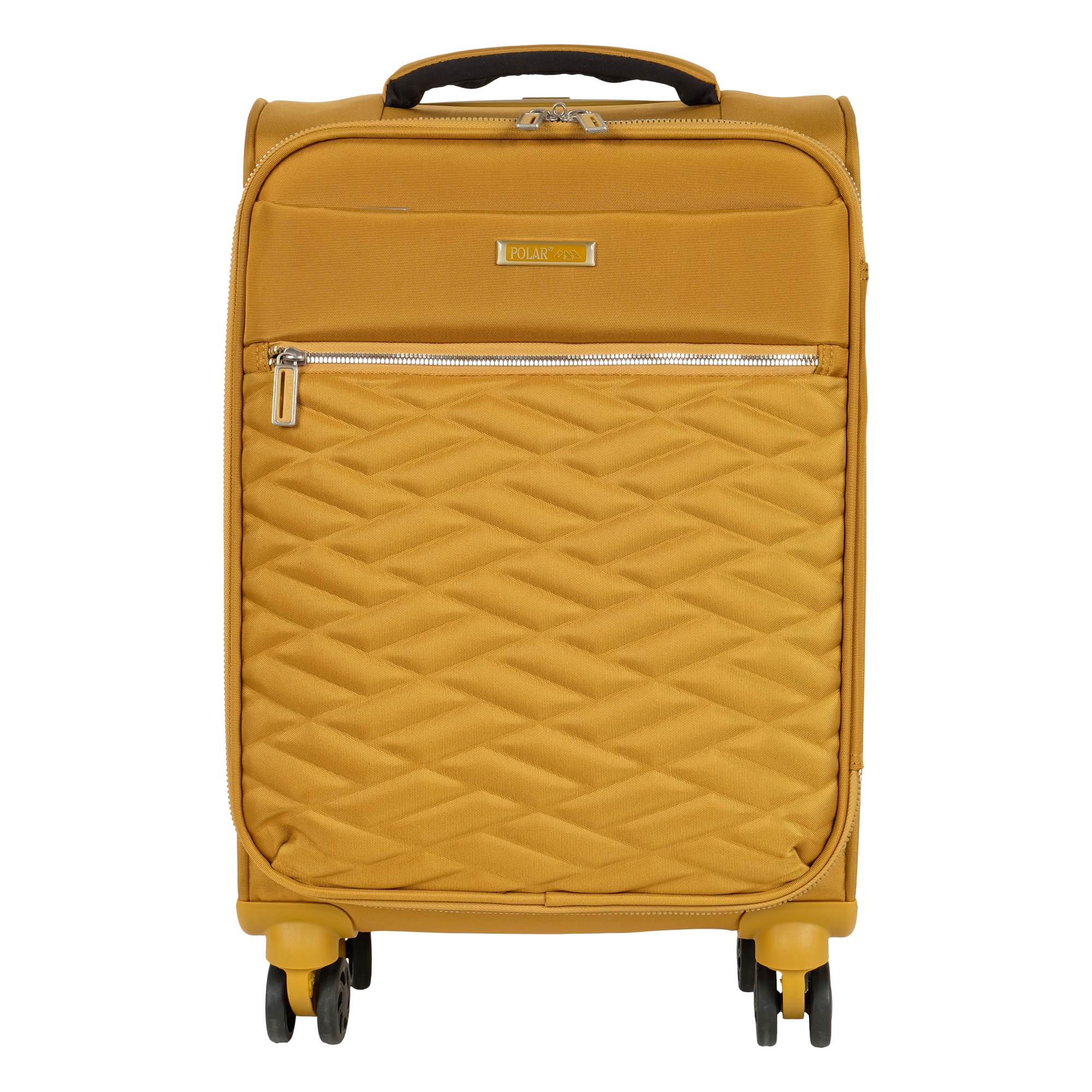 Чемодан малый POLAR Р2007-19" Gold
