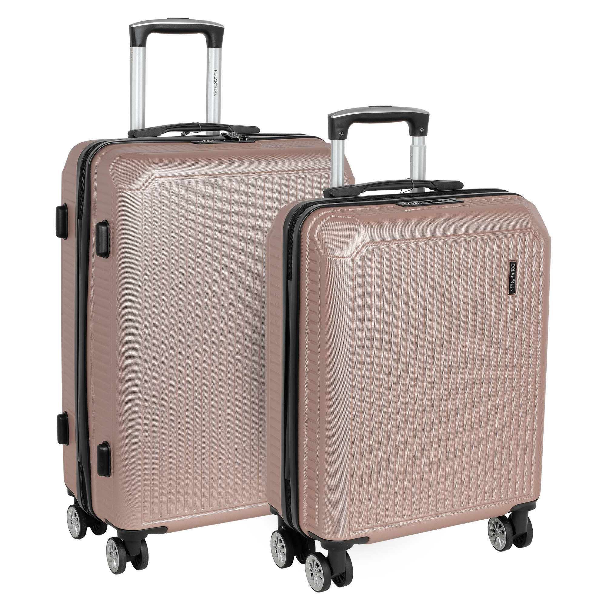 Комплект из 2х чемоданов POLAR РР5661-2 Rose (20", 24")