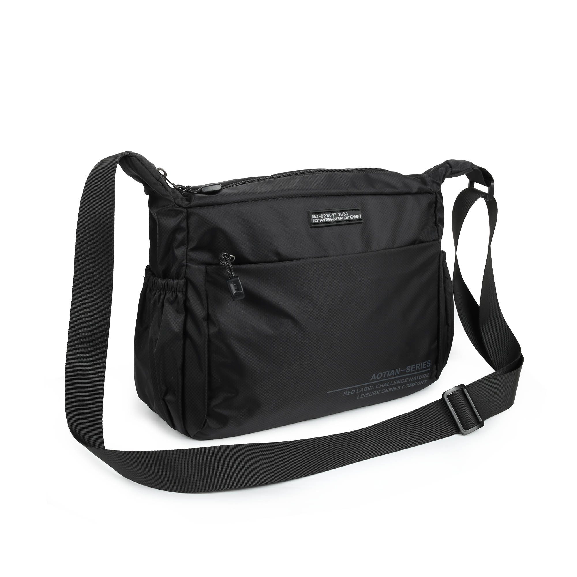 Сумка на плечо унисекс AOTIAN 8620 Black