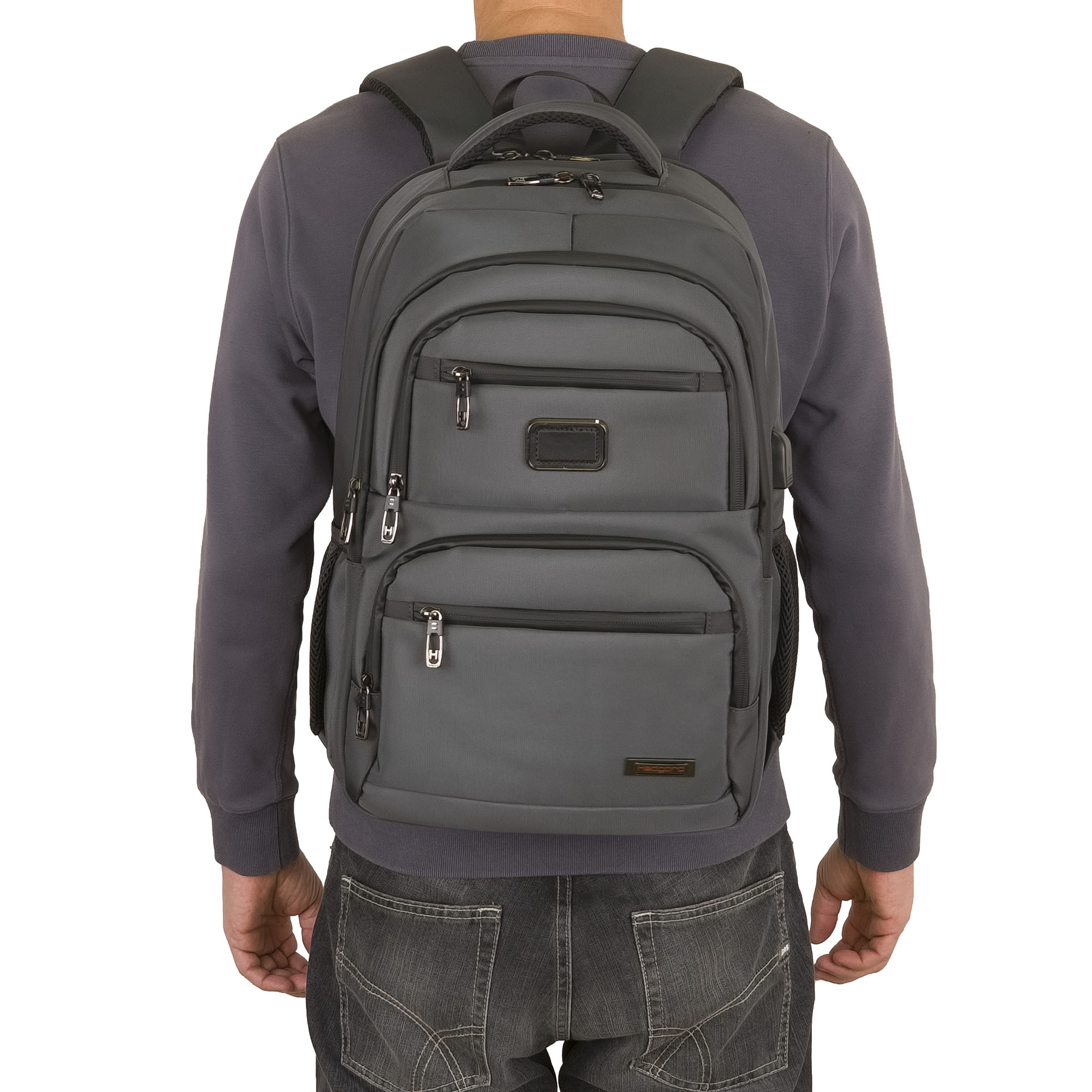 Рюкзак 3 отделения  Hedgard 0280 Grey