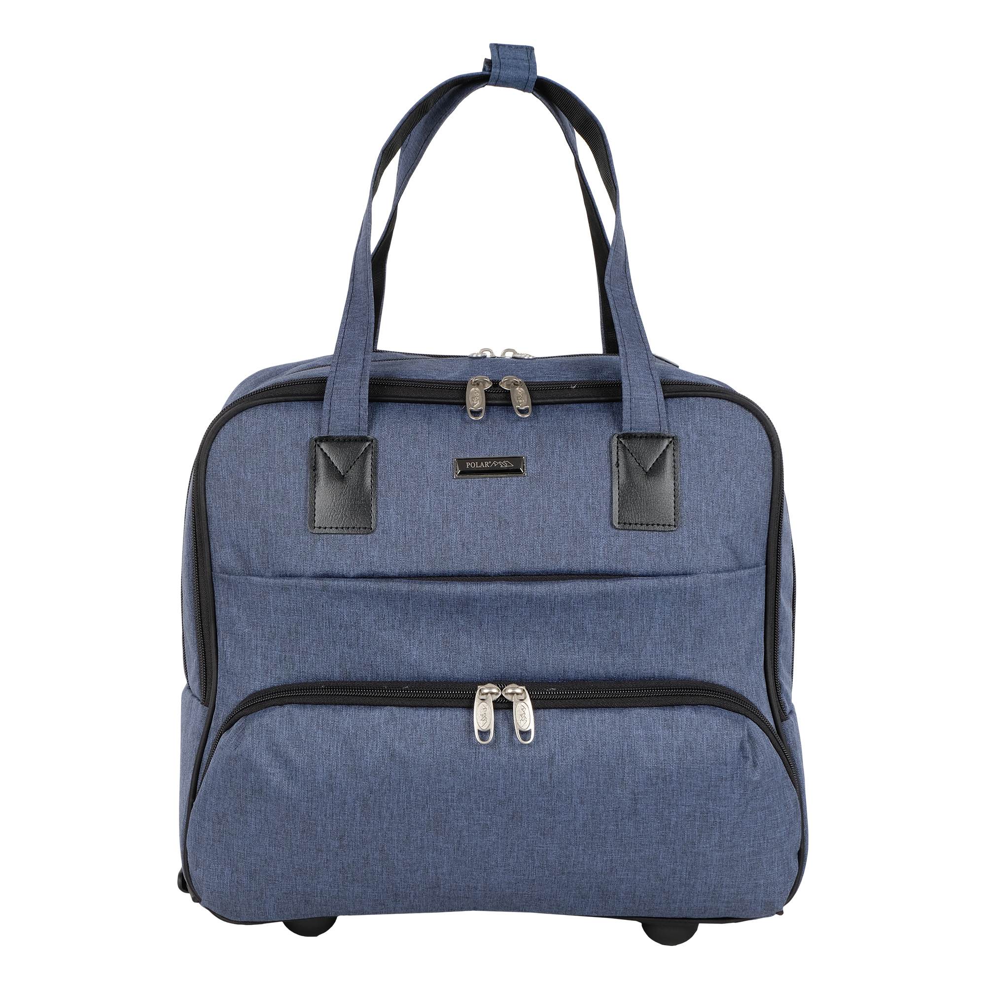 Сумка на колесах для ручной клади POLAR П7104-02 Azure