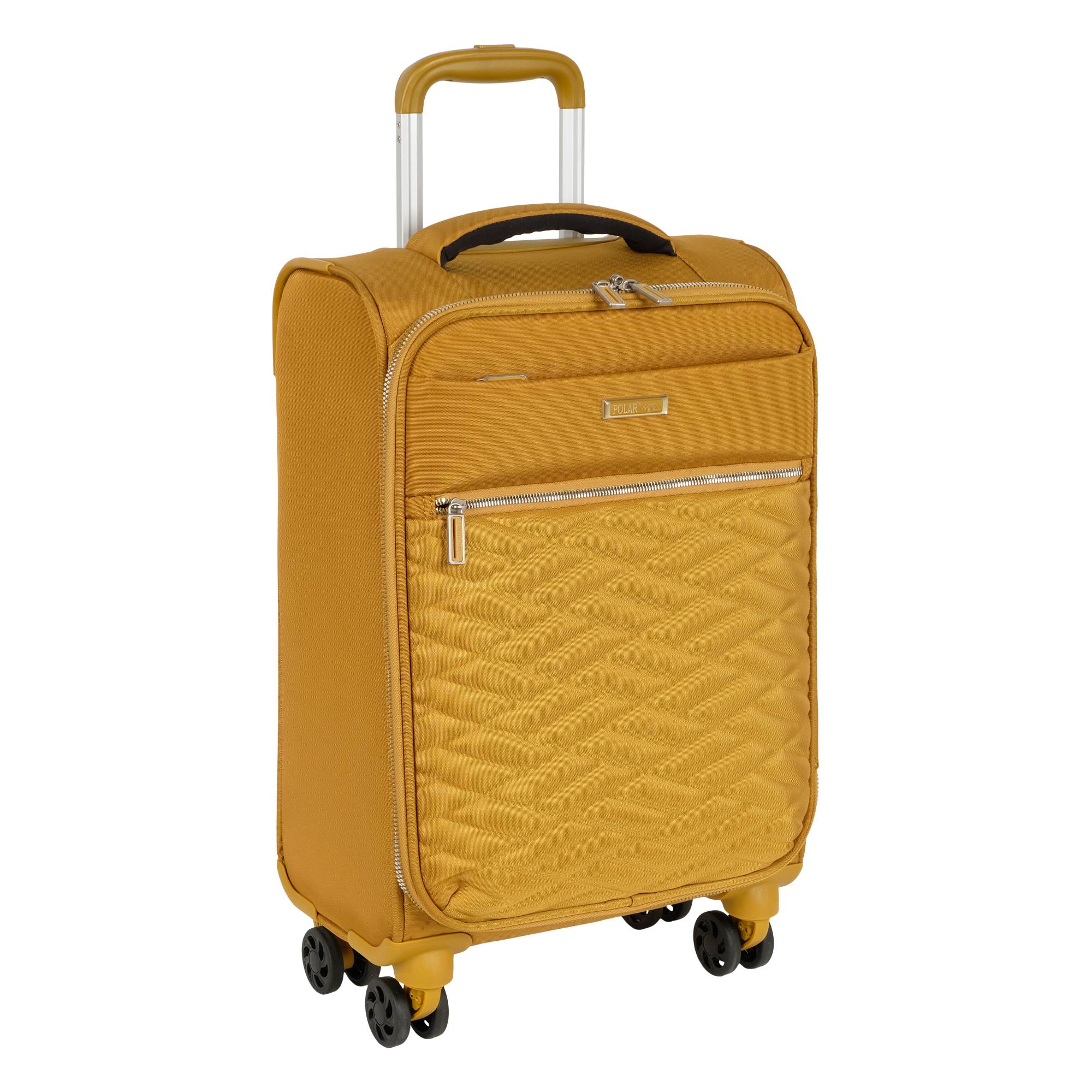 Чемодан малый POLAR Р2007-19" Gold