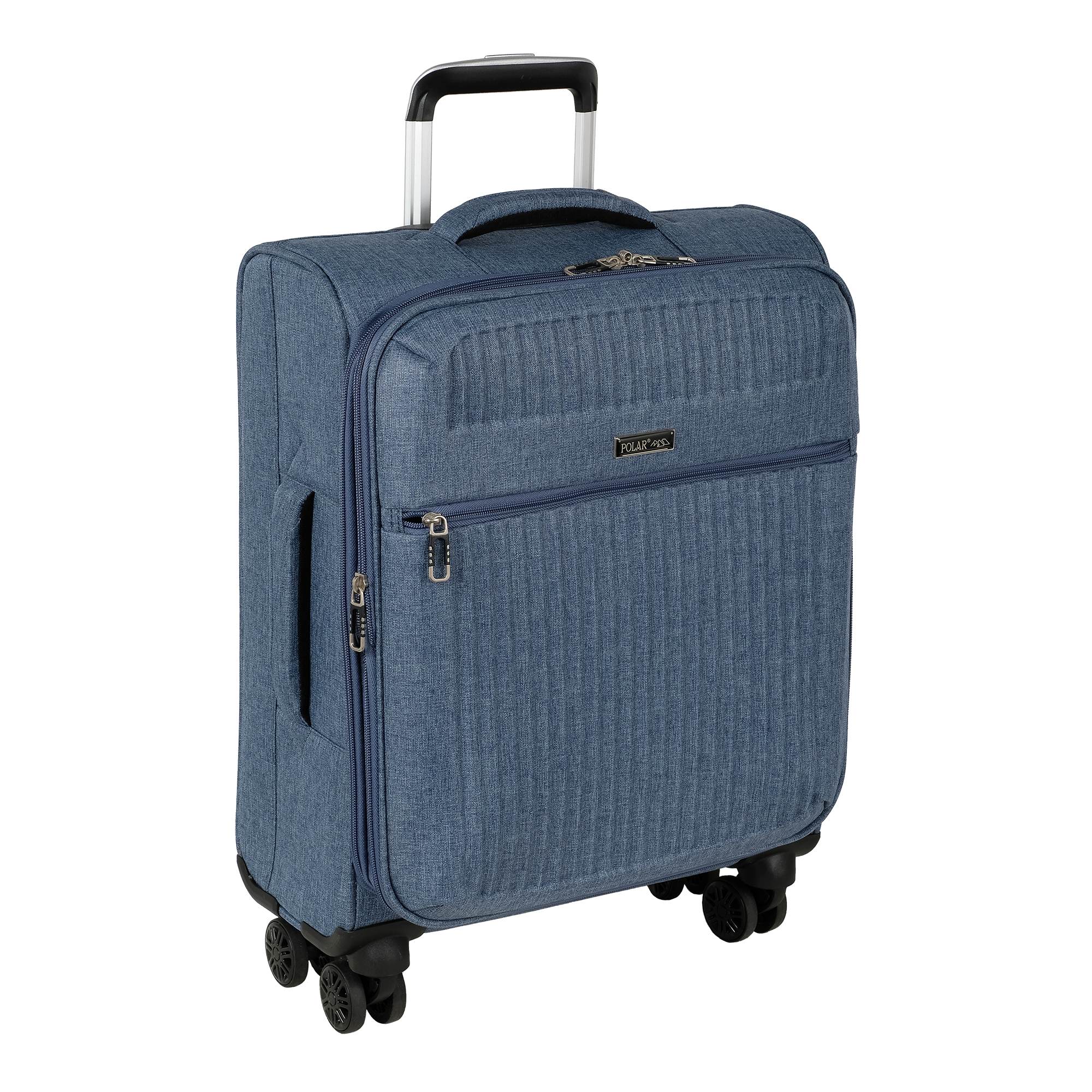 Чемодан малый POLAR Р1913-19" Blue