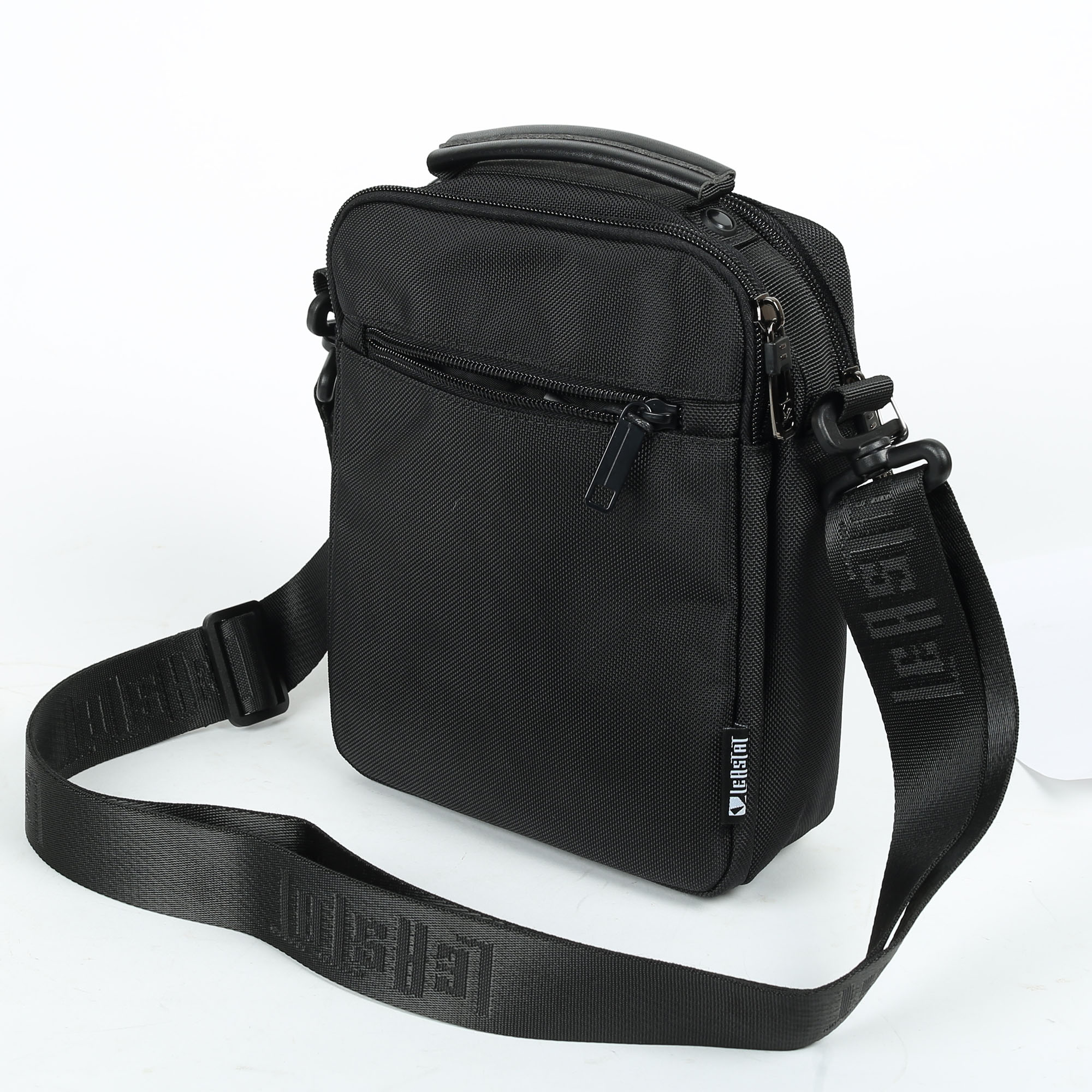 Мужская сумка через плечо LEASTAT 6806 Black
