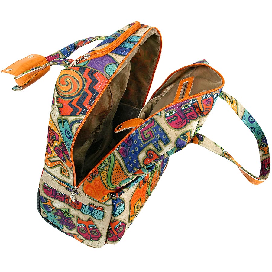 Сумка  на колесах Griffon Г 1216 "Кошки" 