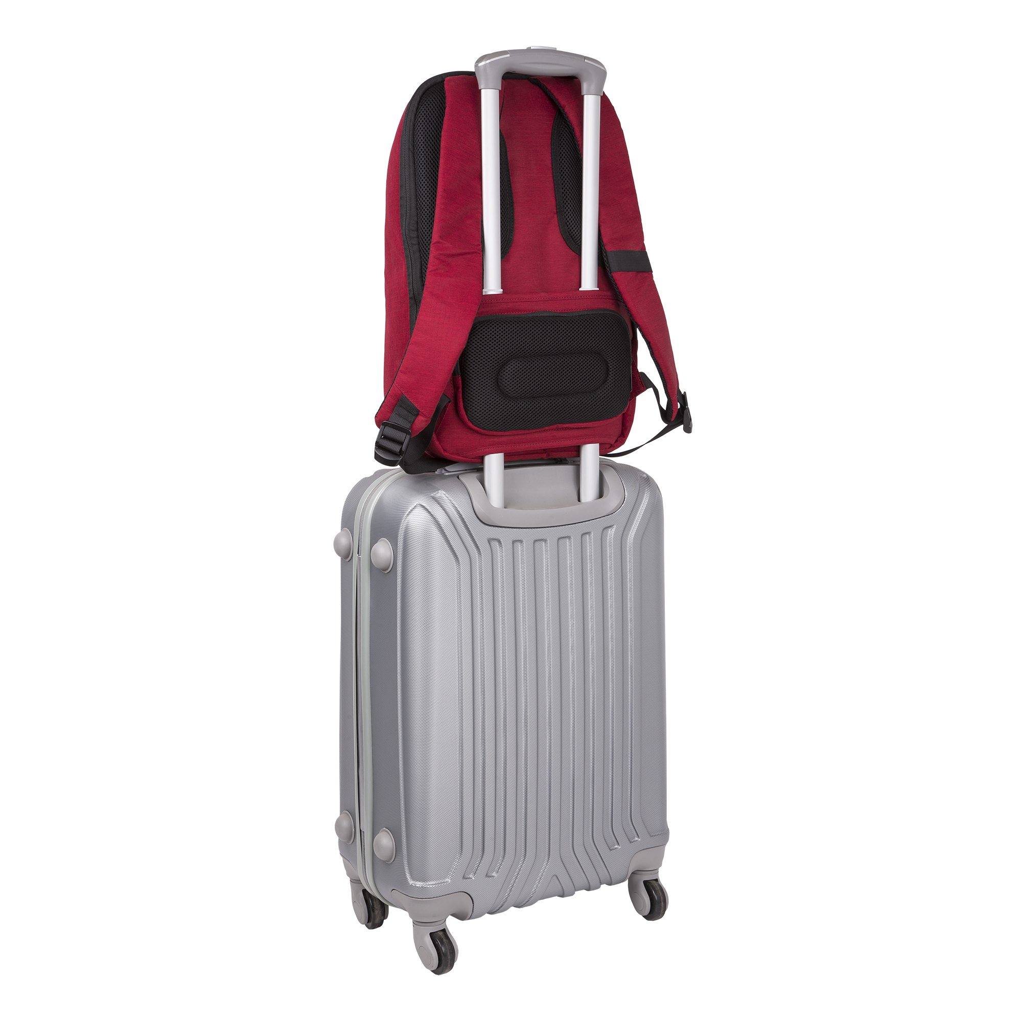 Рюкзак с USB портом POLAR К9173 Red