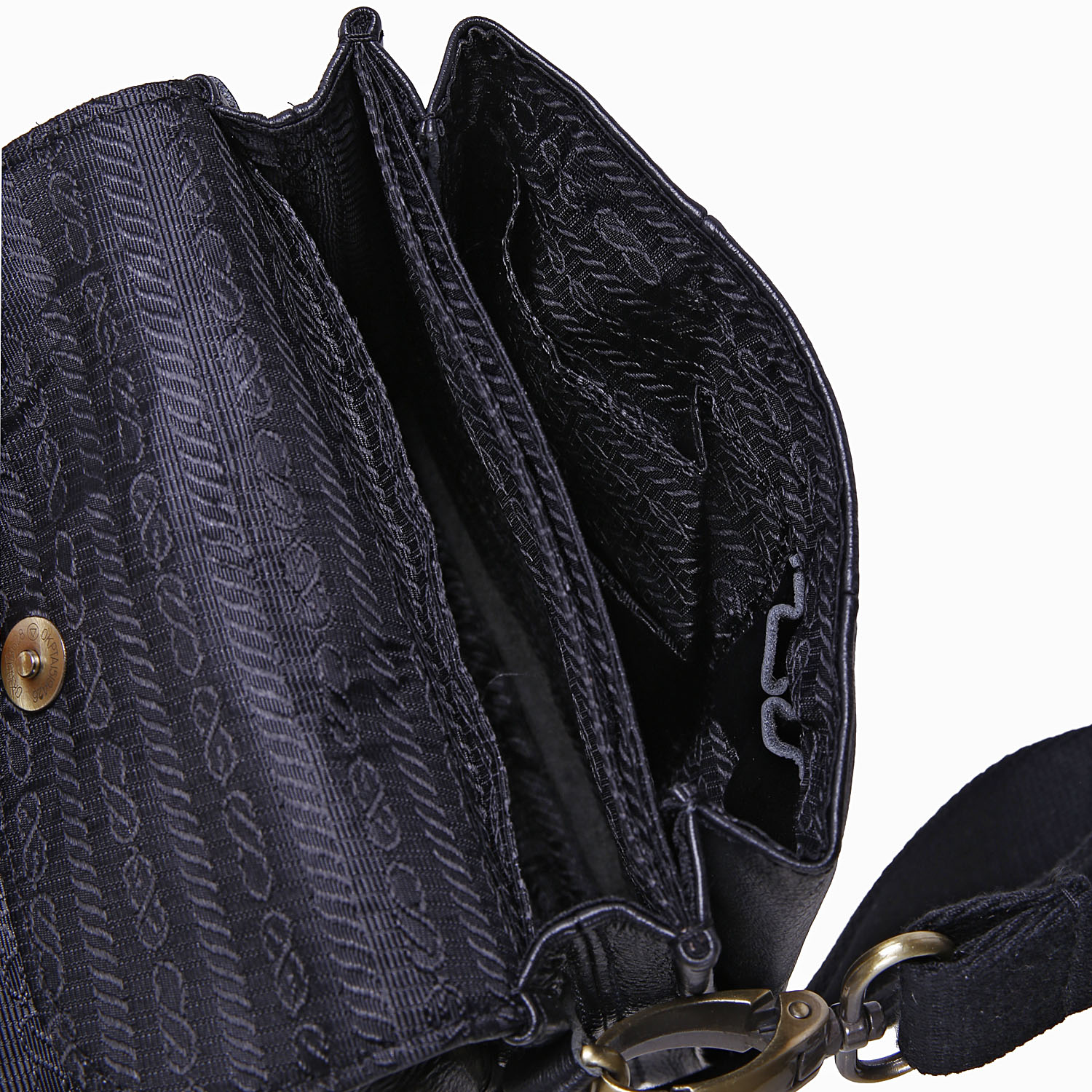 Сумка на плечо с креплением на ремень POLAR 21048 Black