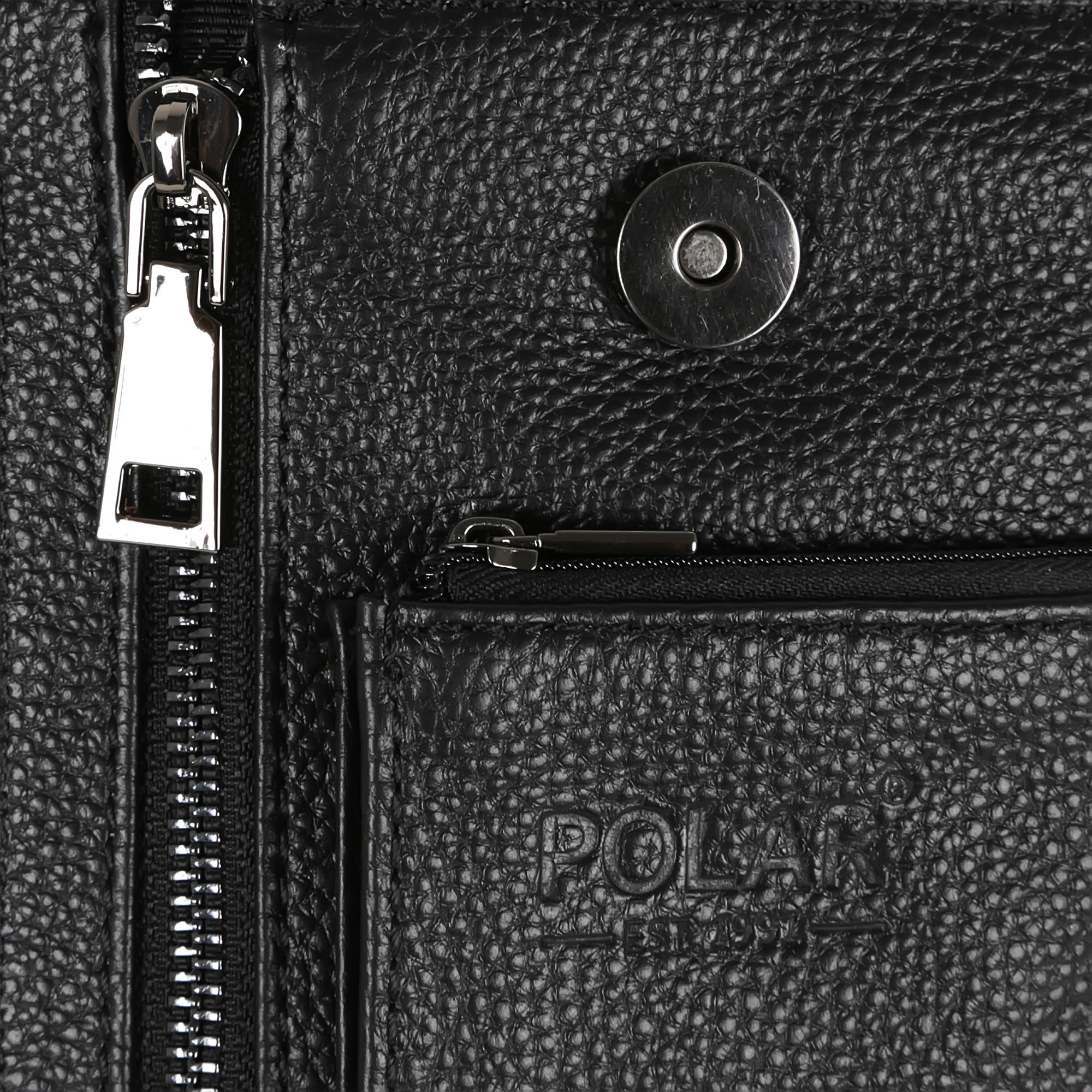 Мужская кожаная сумка POLAR 0707